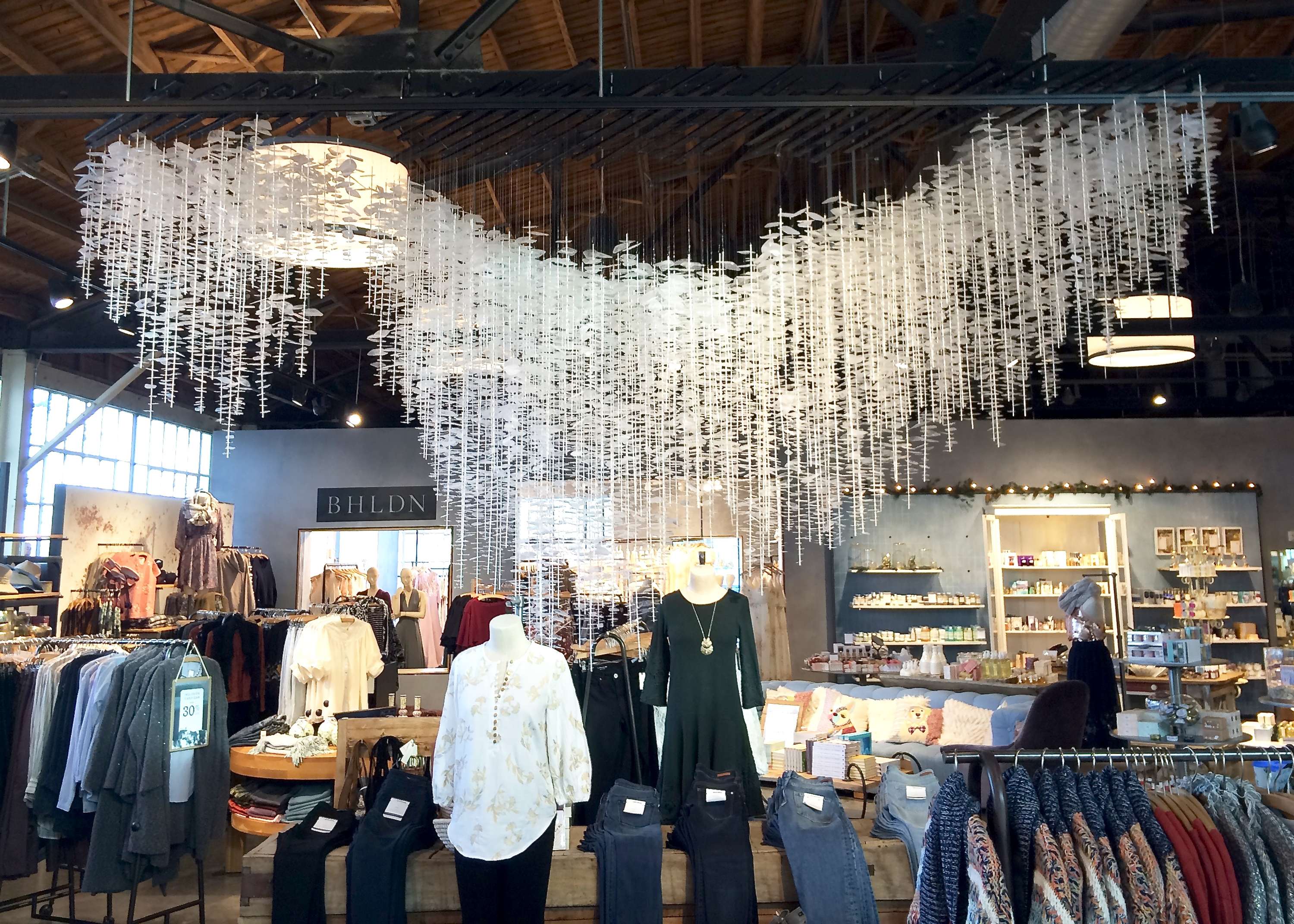 Icicle Installation by Cait Sexton