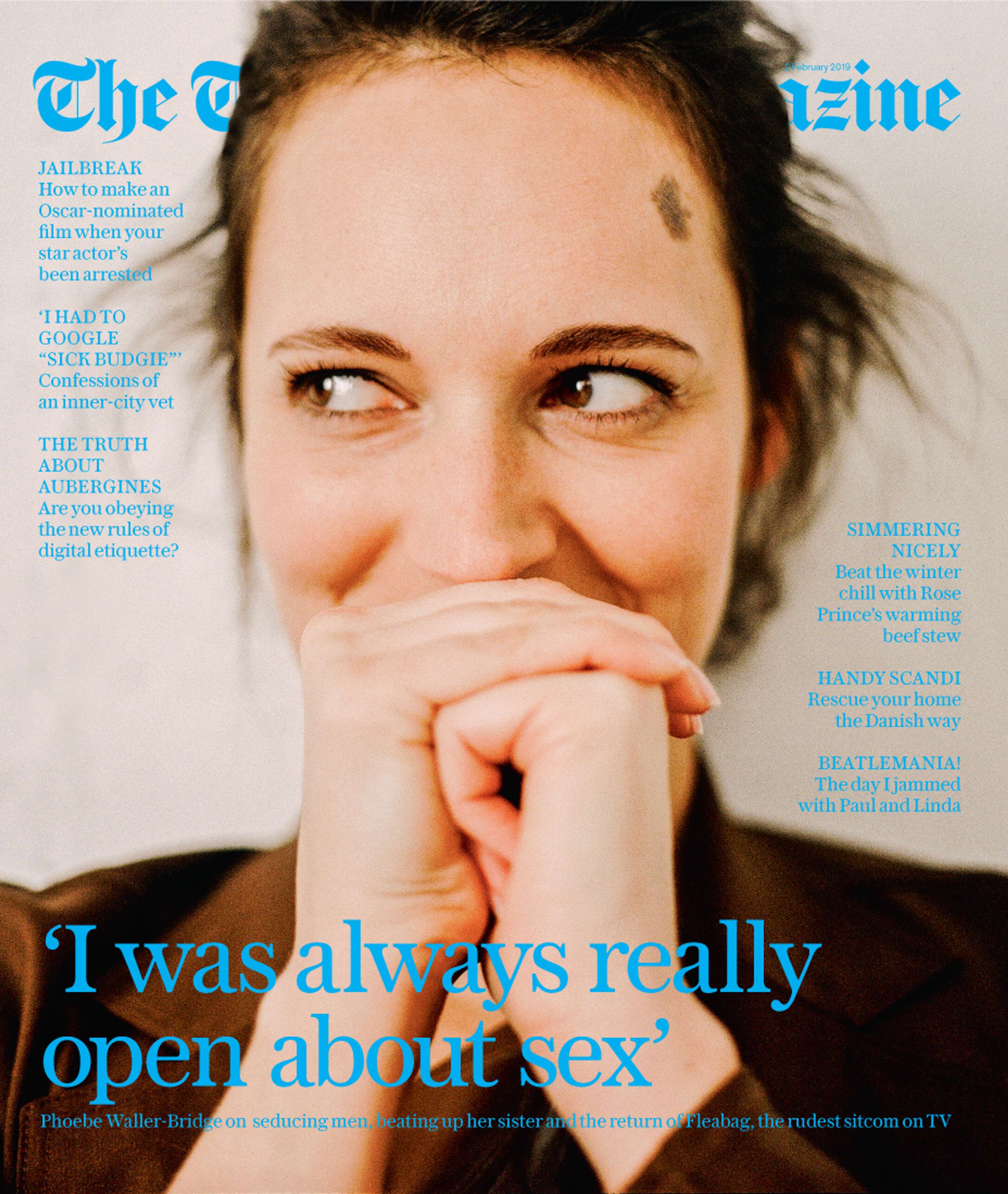 Phoebe Waller-Bridge x Telegraph Magazine x Tiffany Nicholson by Andy Greenacre
