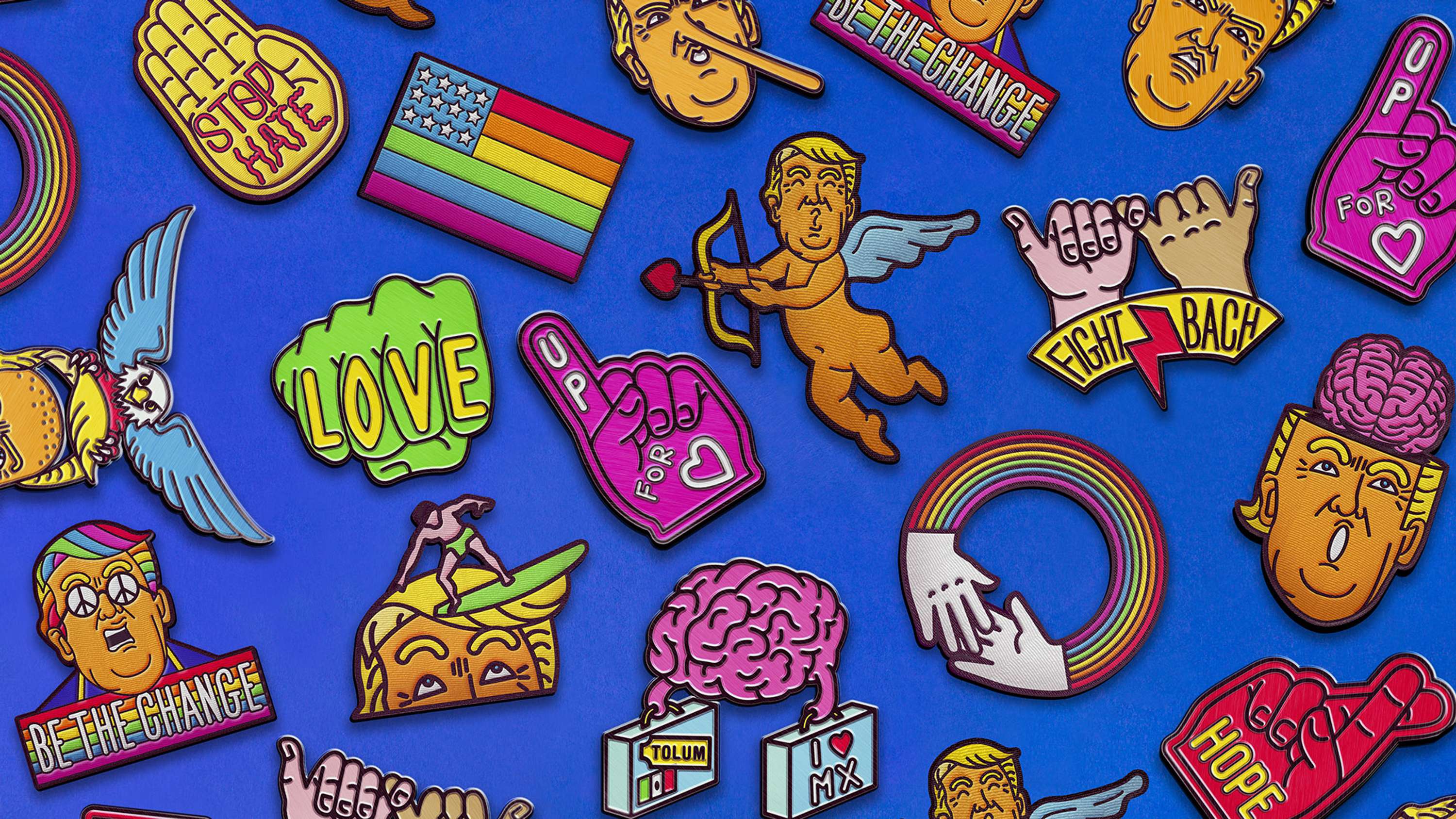 Pins Won't Save The World by Matteo Giuseppe Pani