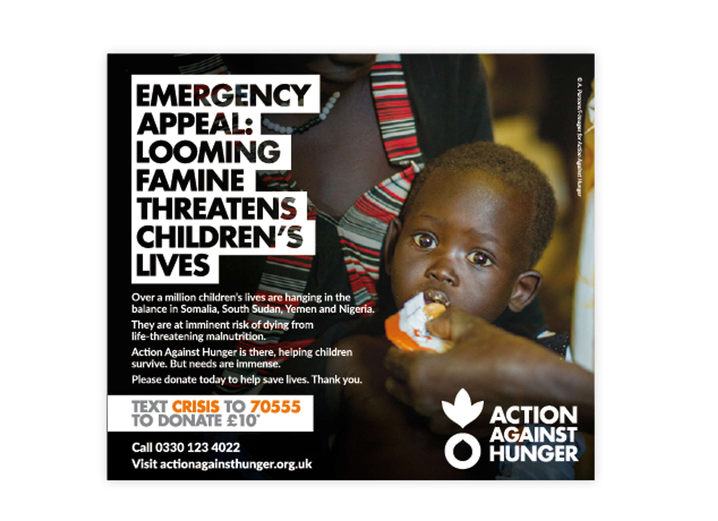 Action Against Hunger by Keith Hagan