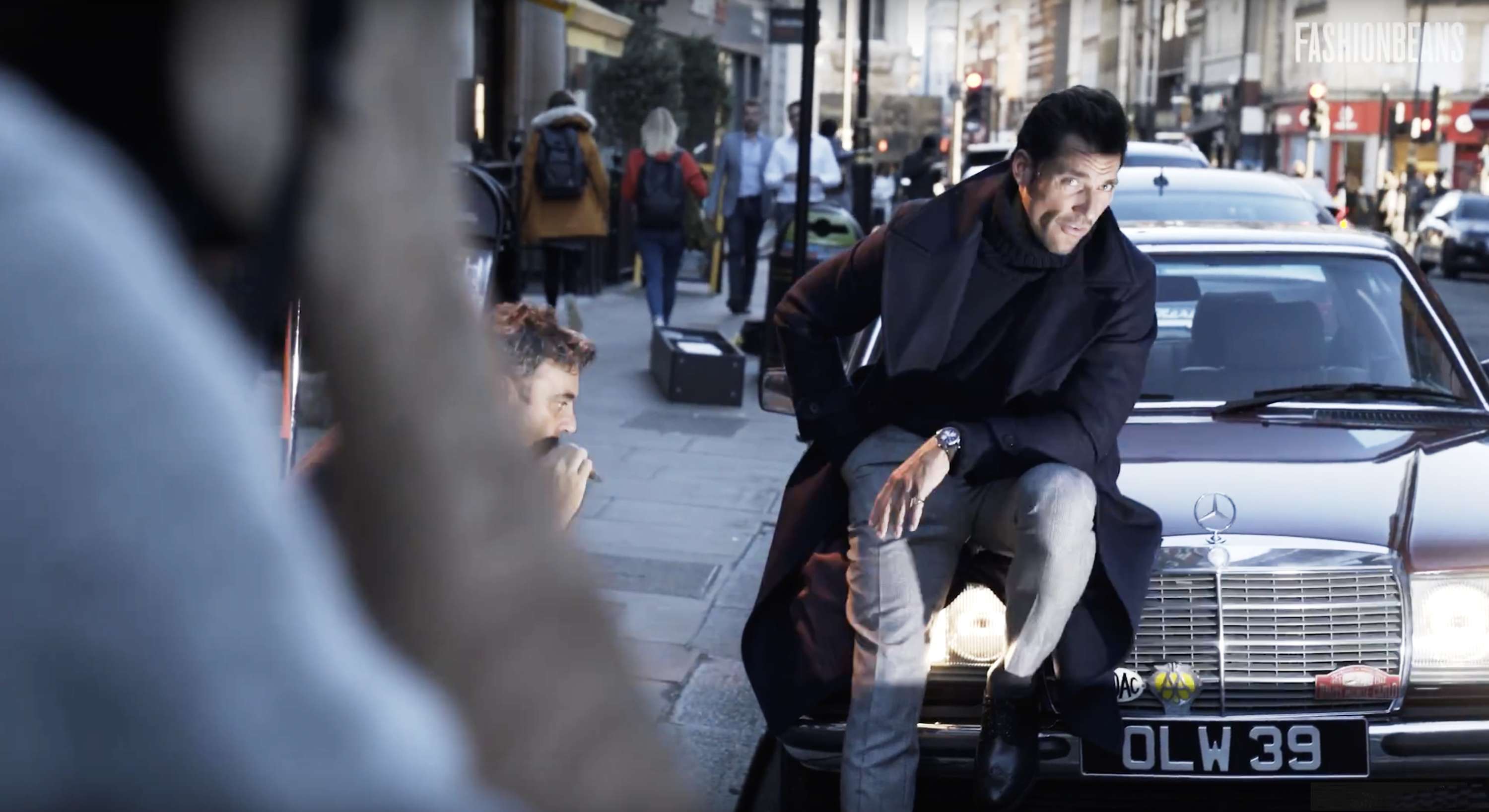 On Set With David Gandy (FashionBeans.com, Marks & Spencer) by Big Hair Films