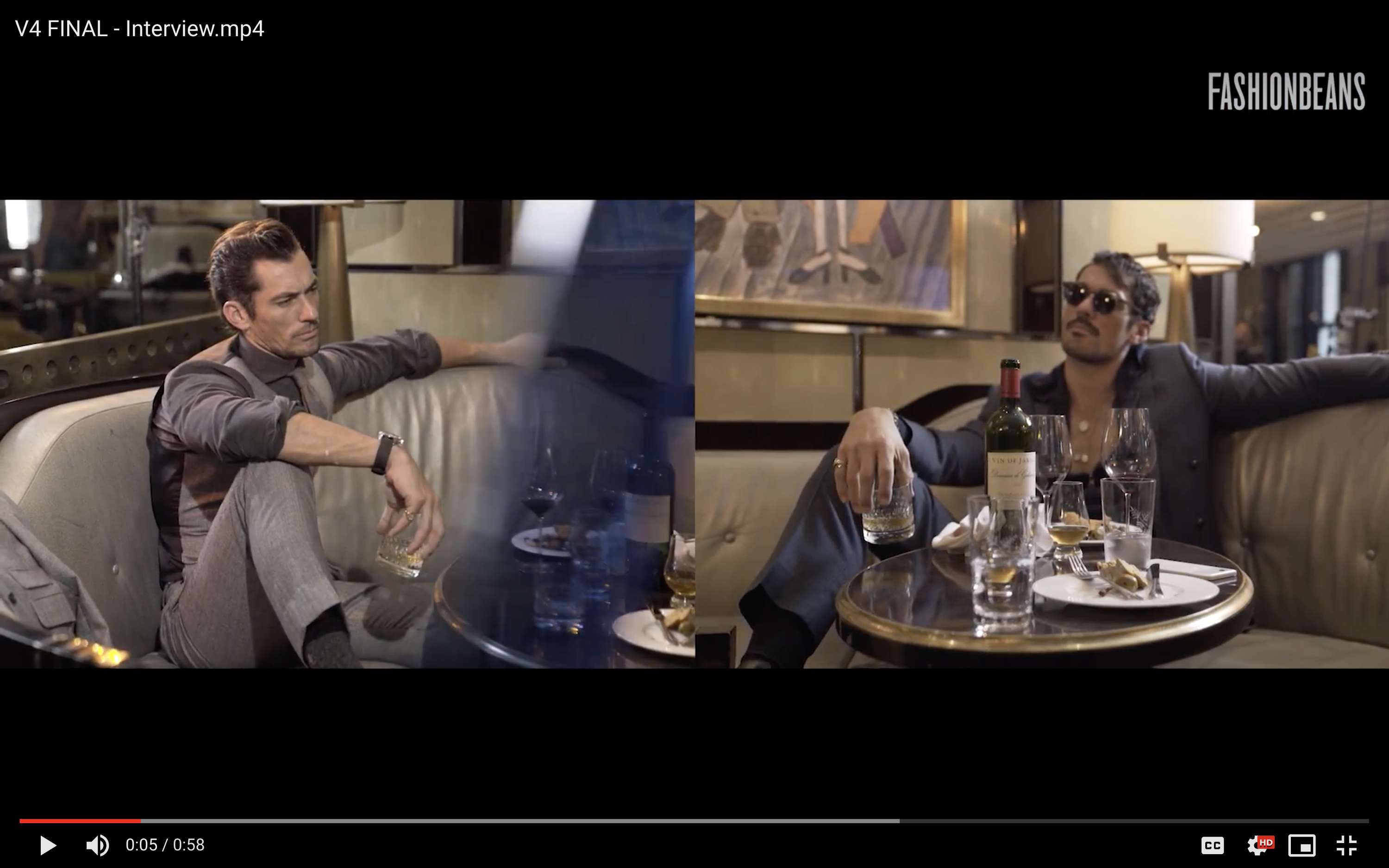 On Set With David Gandy (FashionBeans.com, Marks & Spencer) by Big Hair Films