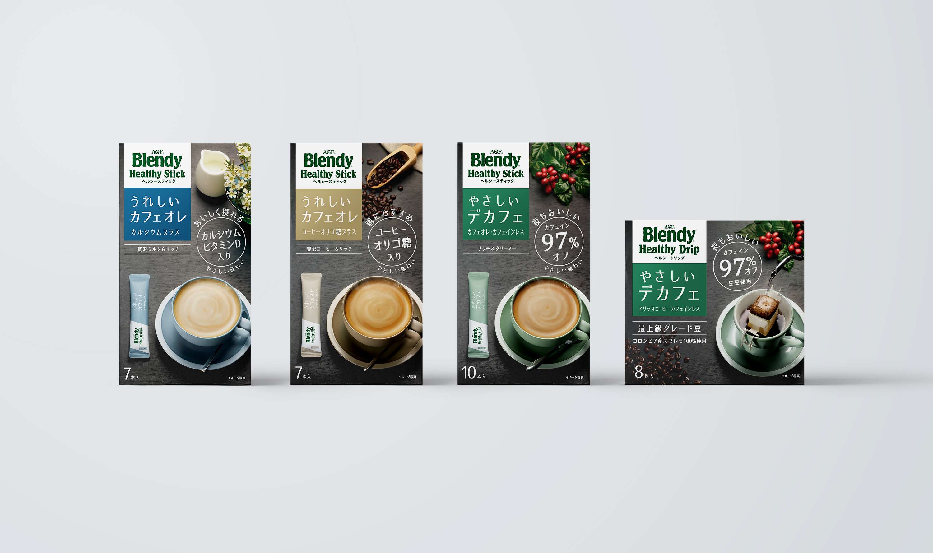 AGF Blendy Healthy Drip & Stick Package by Peiyun Lin