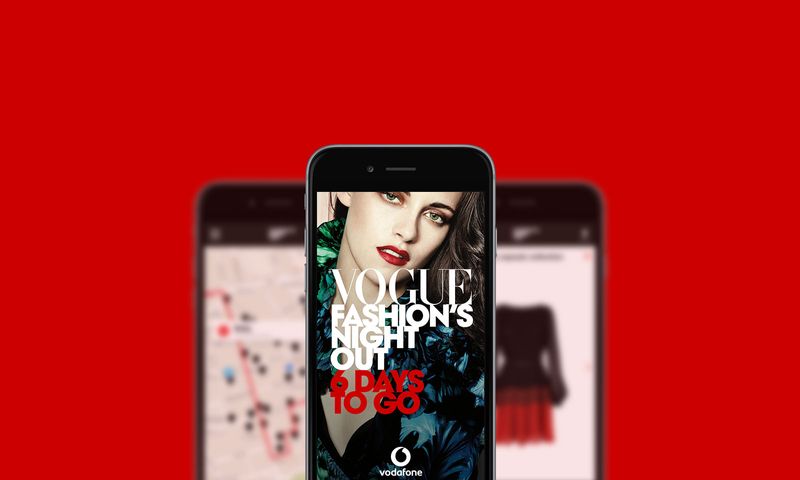 VOGUE - App/Digital Product: Navigating Fashion's Night Out in Style by Territory Projects