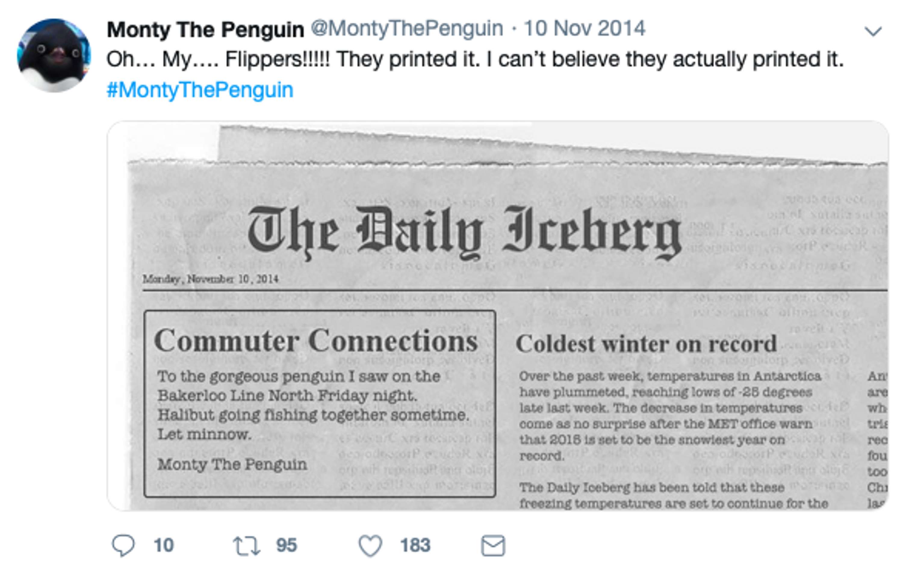 John Lewis Christmas: Monty the Penguin by Viki Bingham