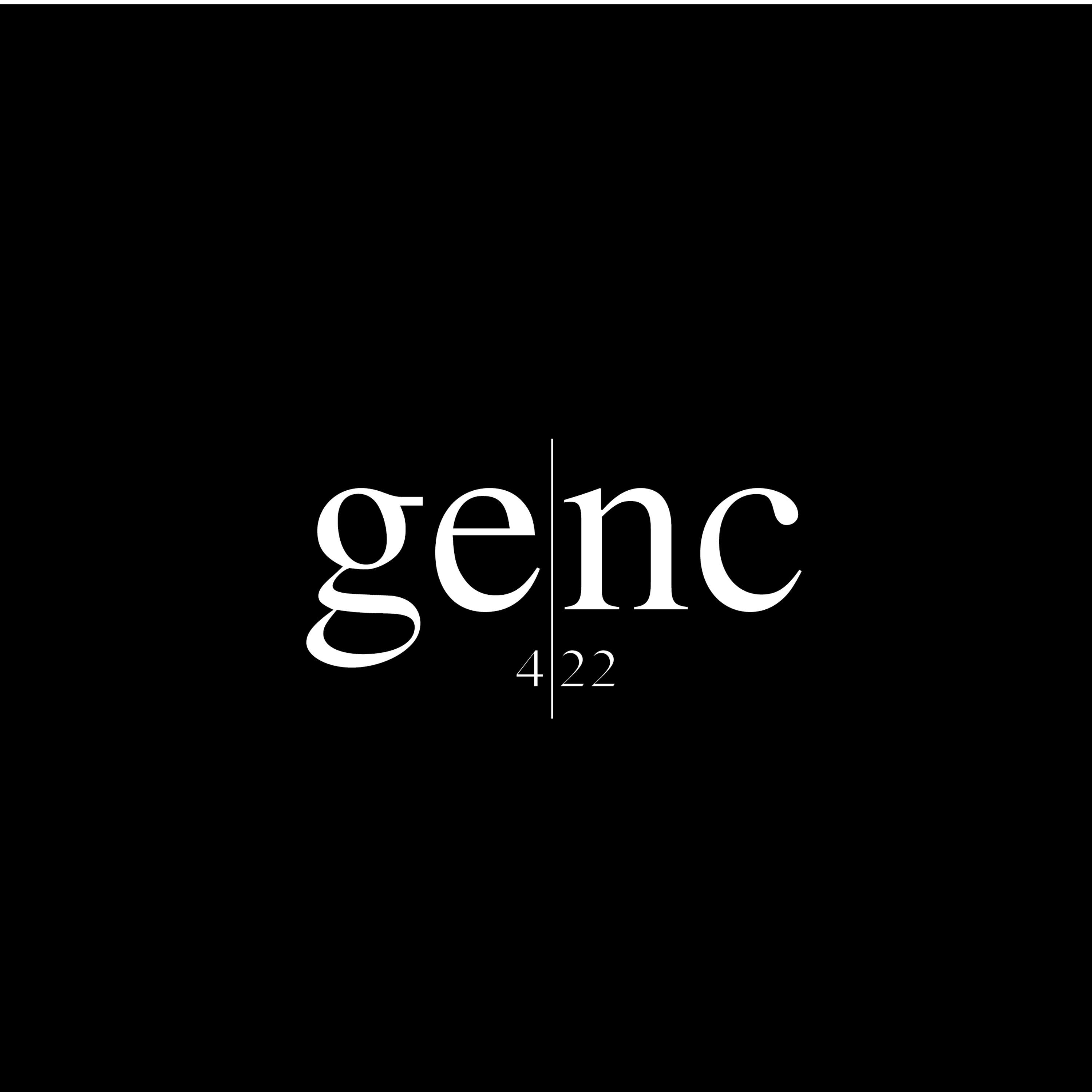 Genc 4/22 logo development and creation by Brigita Sermuksnyte