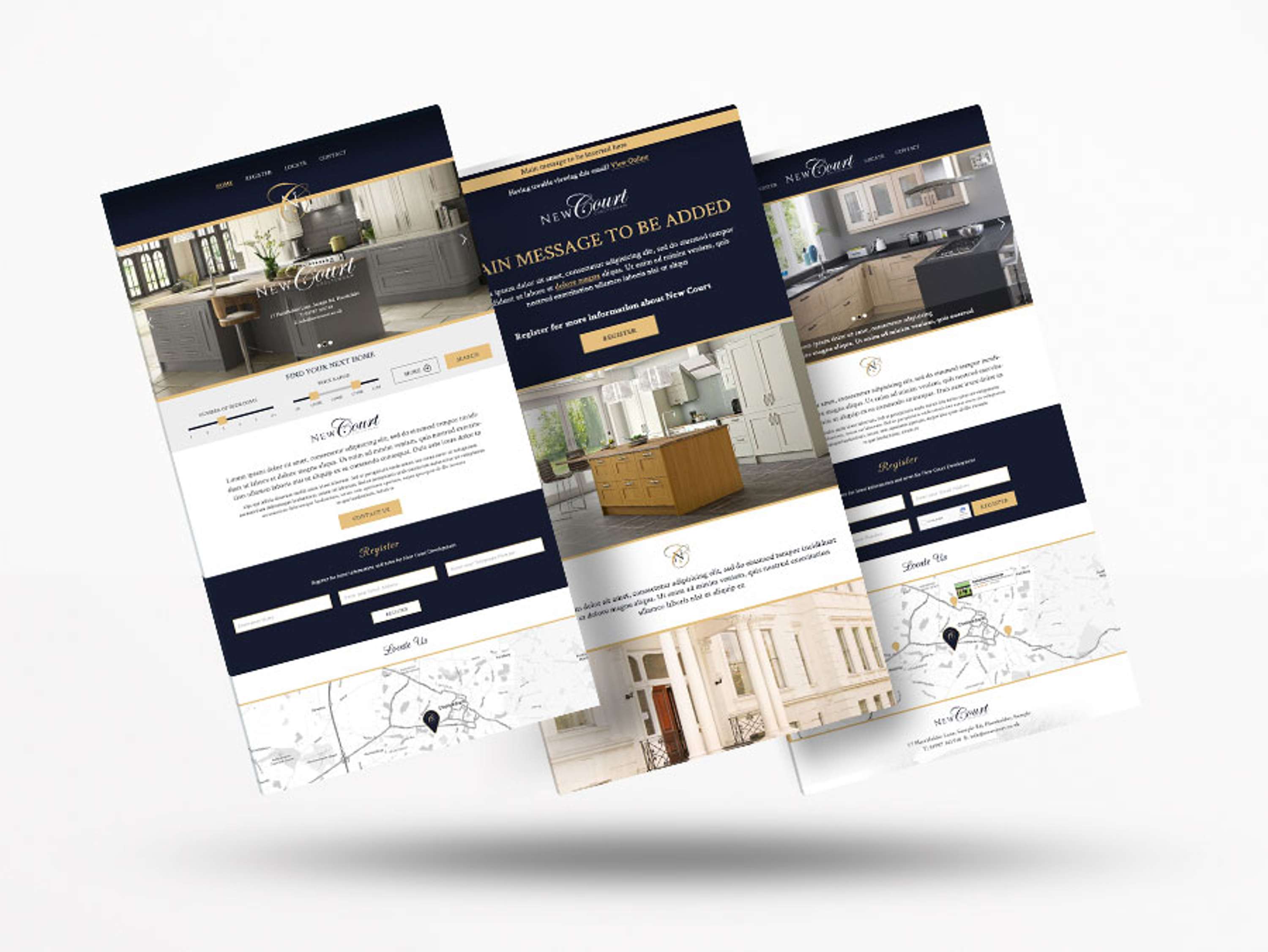 New Court HTML Email design by Rob Harris
