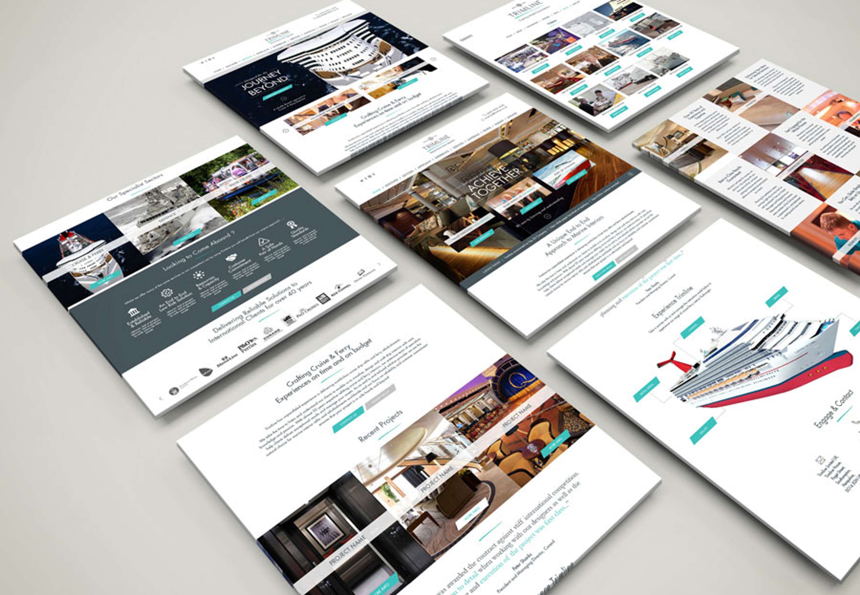 Trimline Website Design by Rob Harris