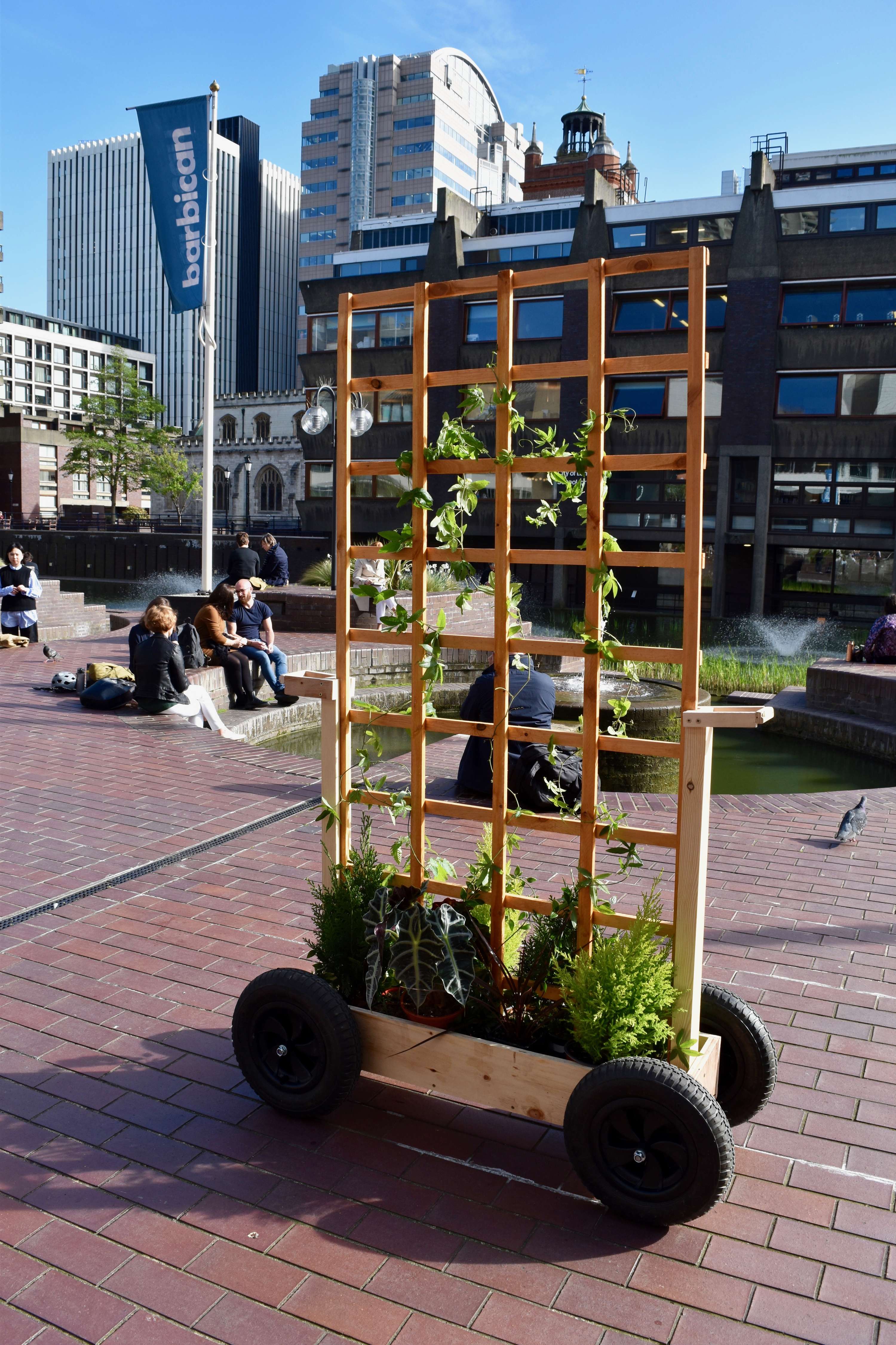 Trellis Trolley by Emma Irwin