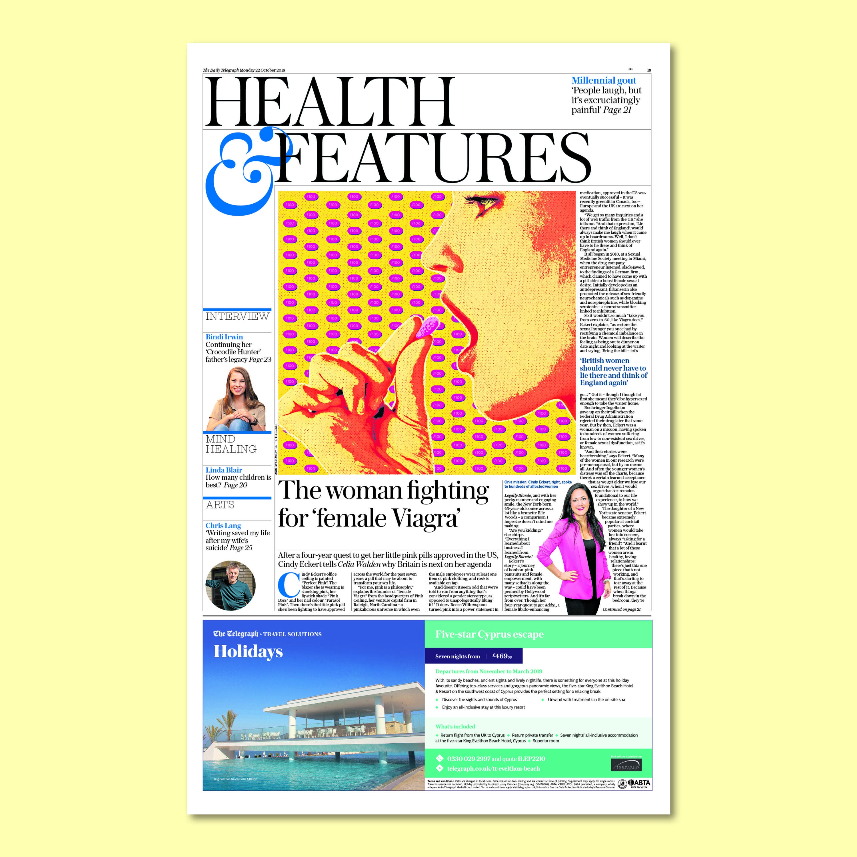 Telegraph features by Mark Hickling