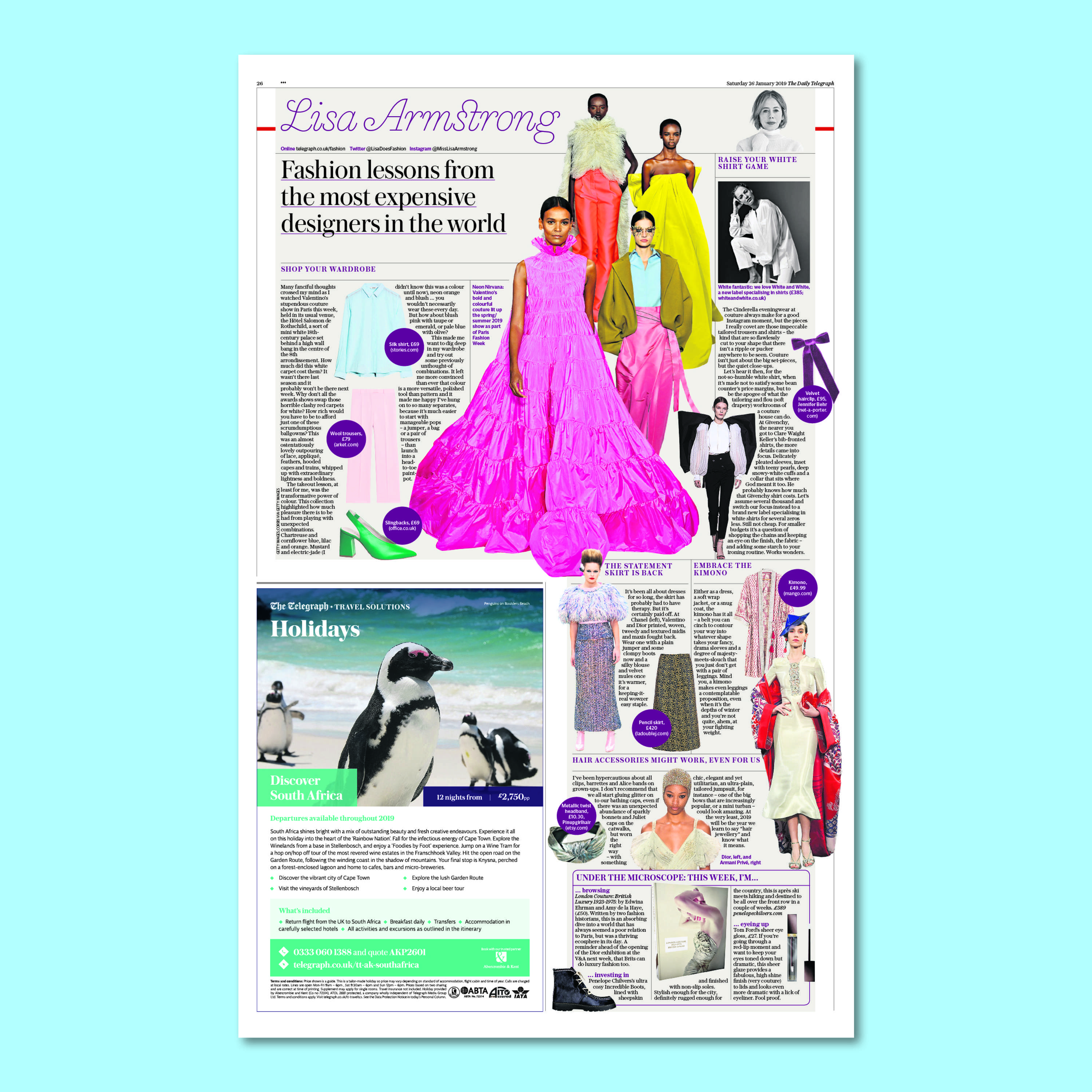 Telegraph features by Mark Hickling