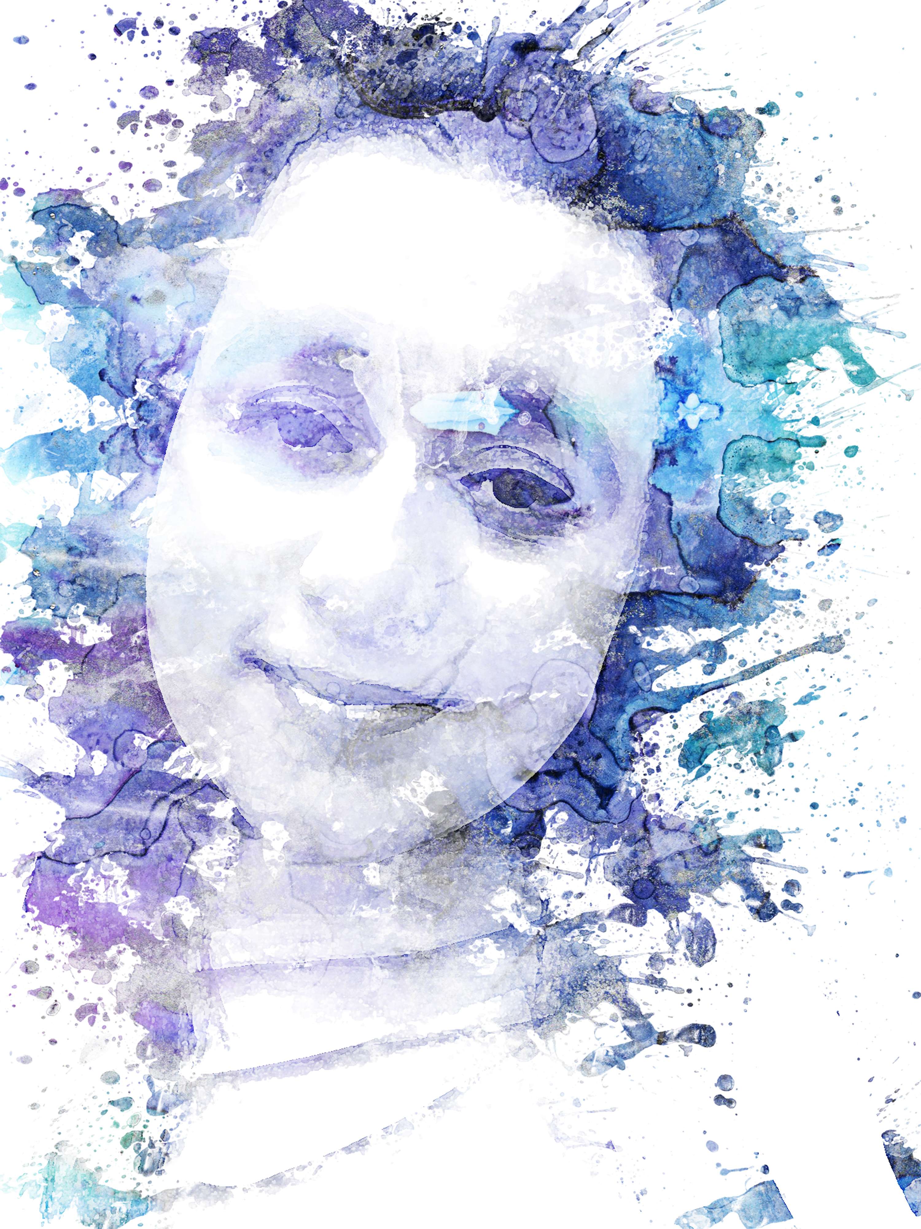 Water Colour Effect by Sidra Nawaz