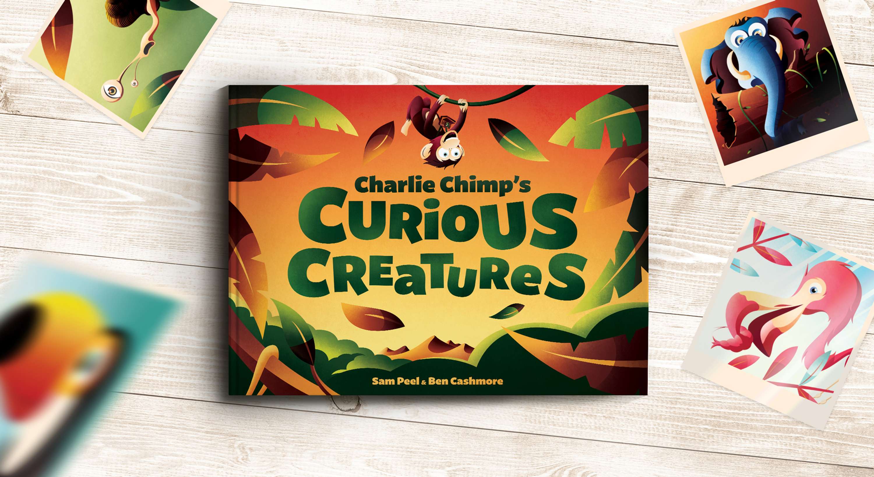 Charlie Chimp's Curious Creatures by Ben & Shaun