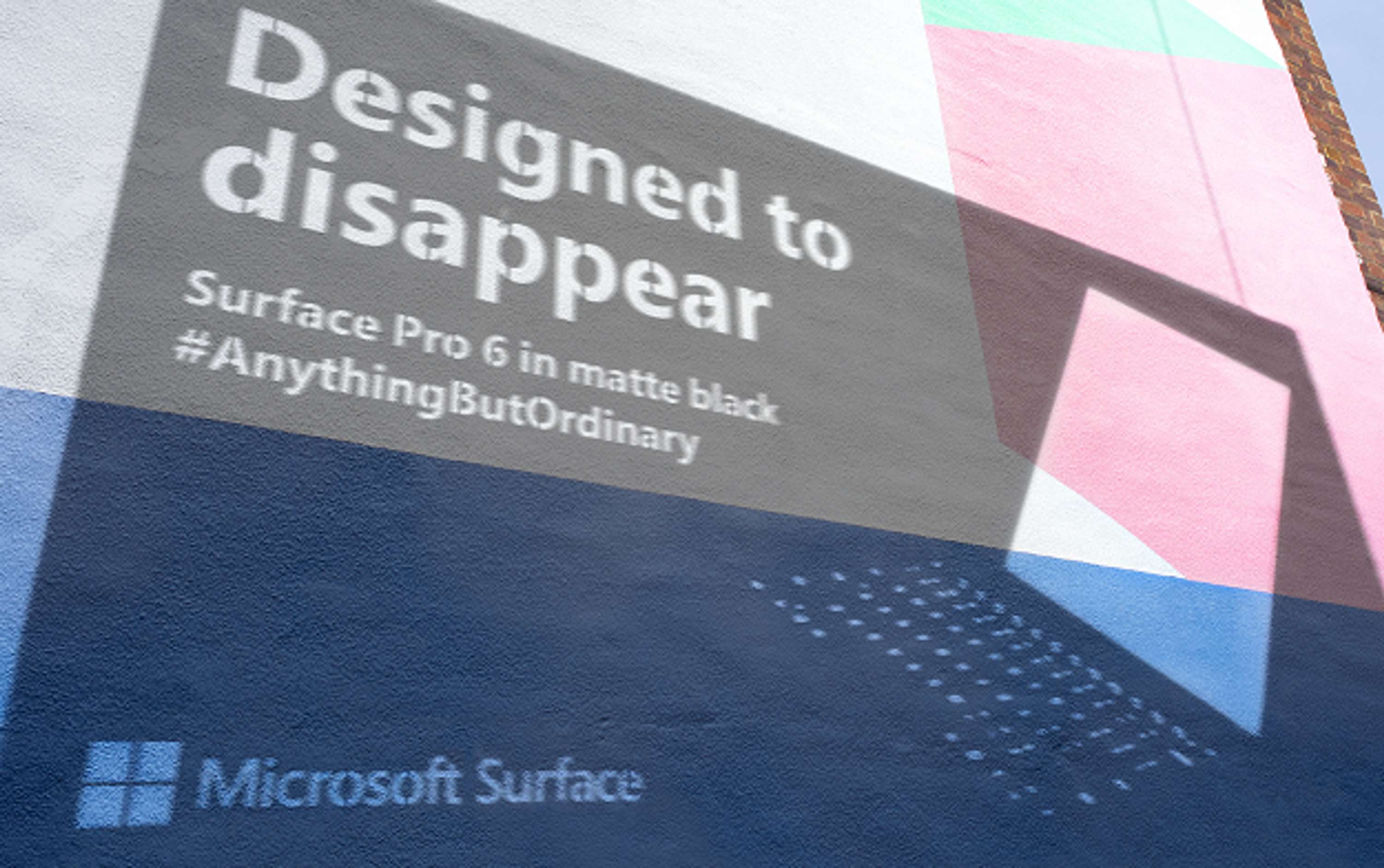 Designed to disappear - Surface Pro 6 by Tom Wakelin