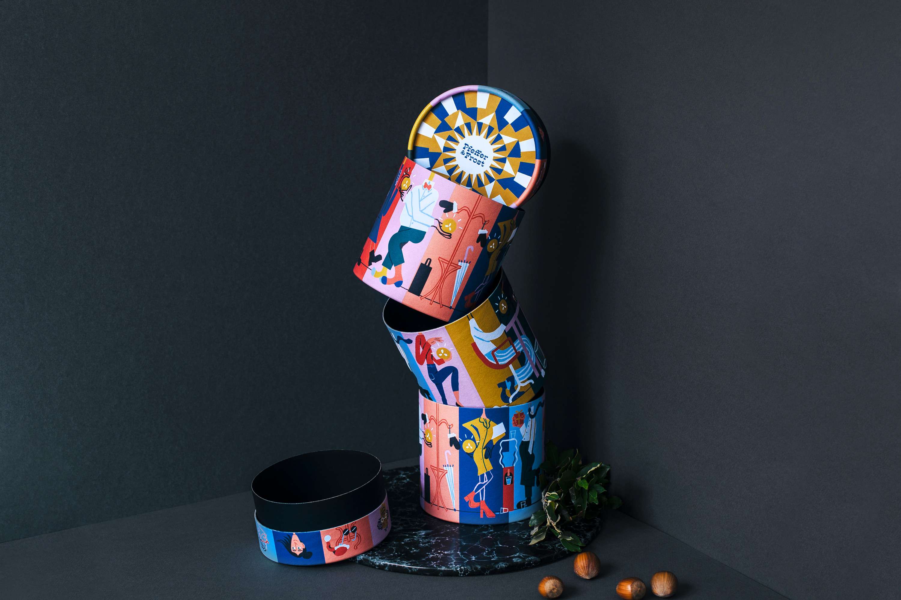 Pfeffer & Frost Package Design by ELLIJOT