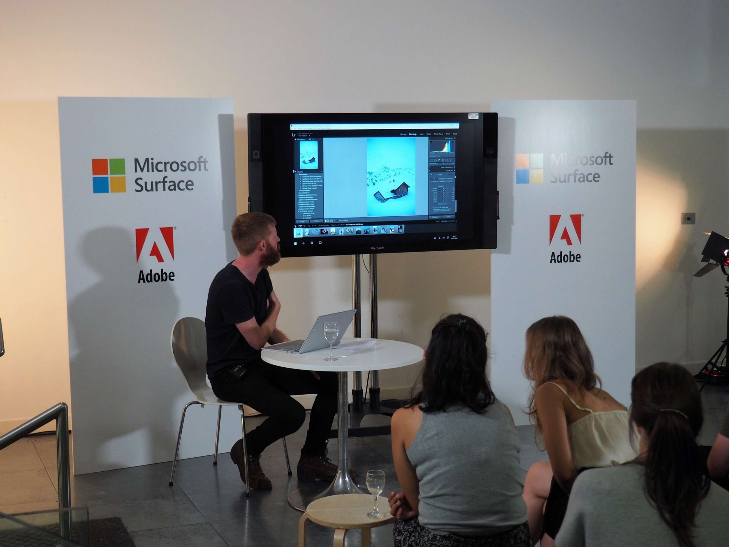 An evening with Allan Hinton - Adobe x Surface by Tom Wakelin