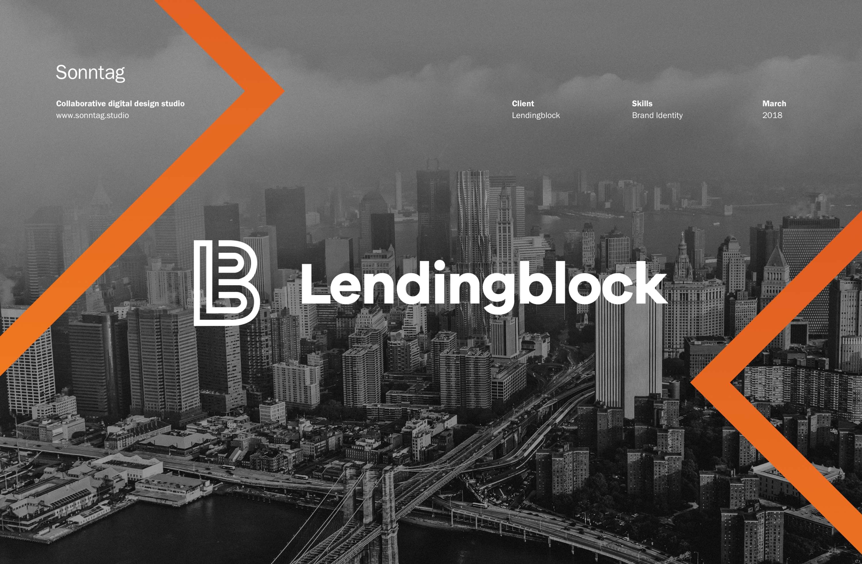 Lendingblock - Branding by Sonntag