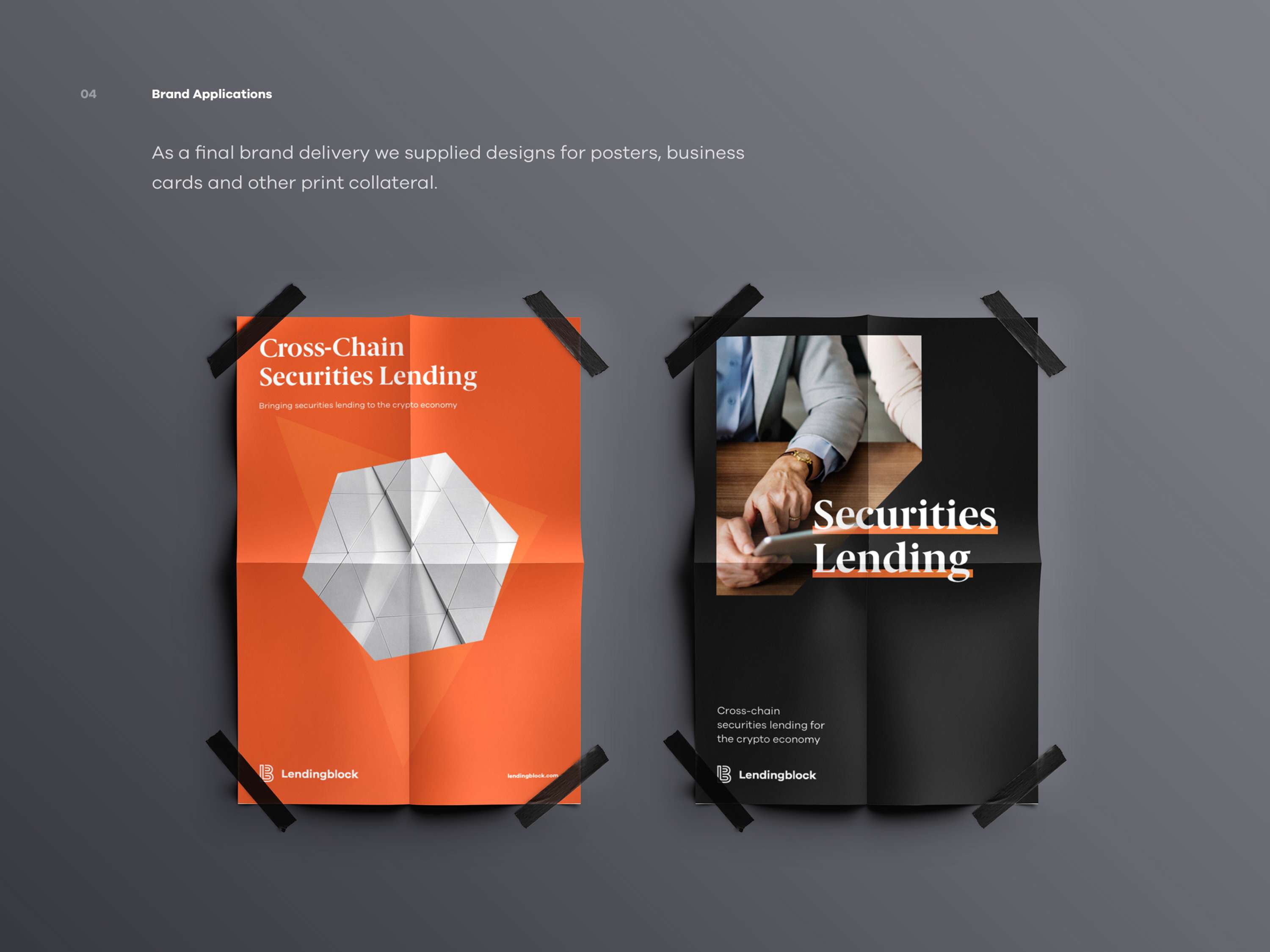 Lendingblock - Branding by Sonntag