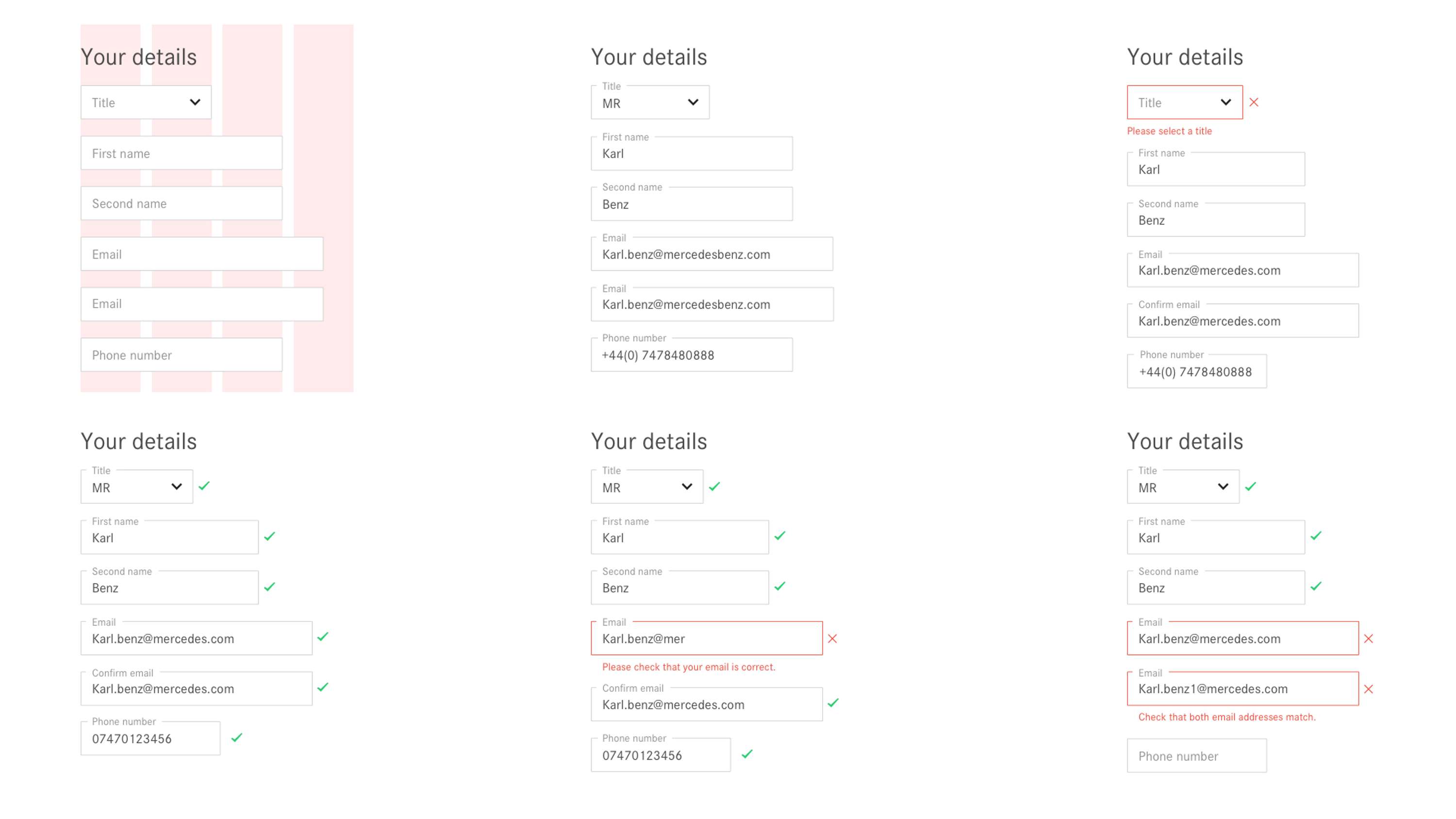 Forms / Data Capture by Jade Wilson