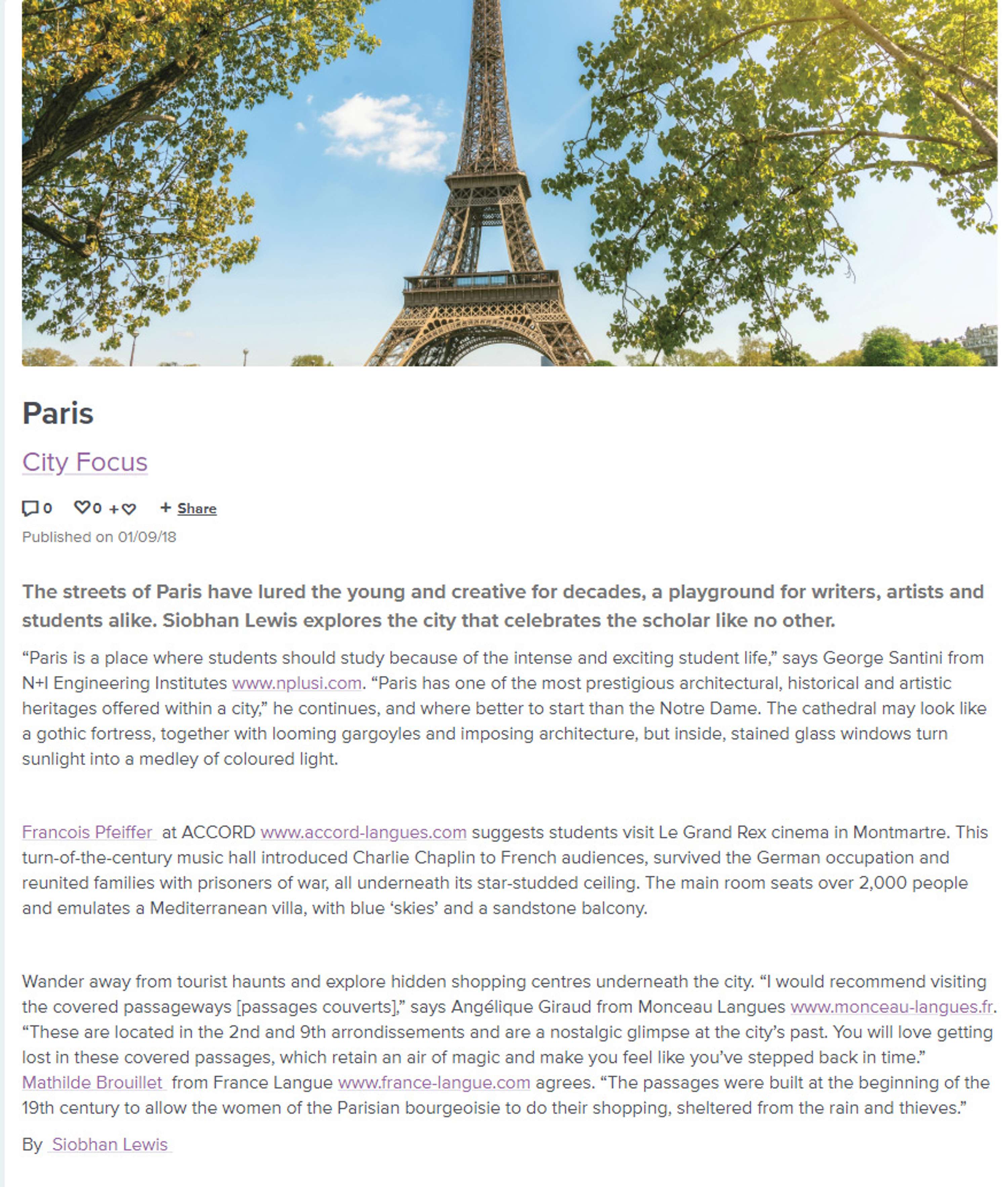 Articles by Siobhan Lewis