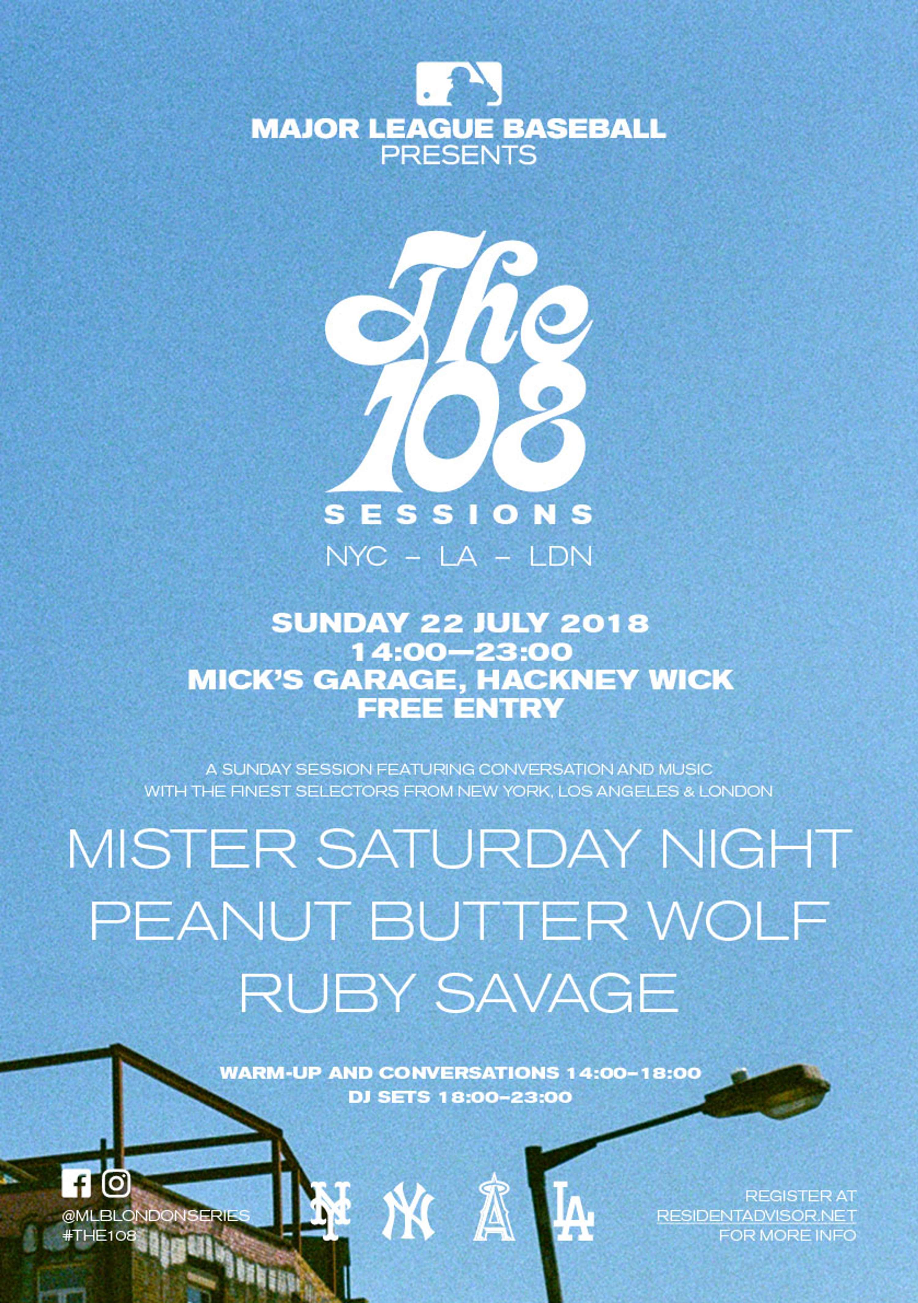 The 108 Sessions by Sam Musgrave