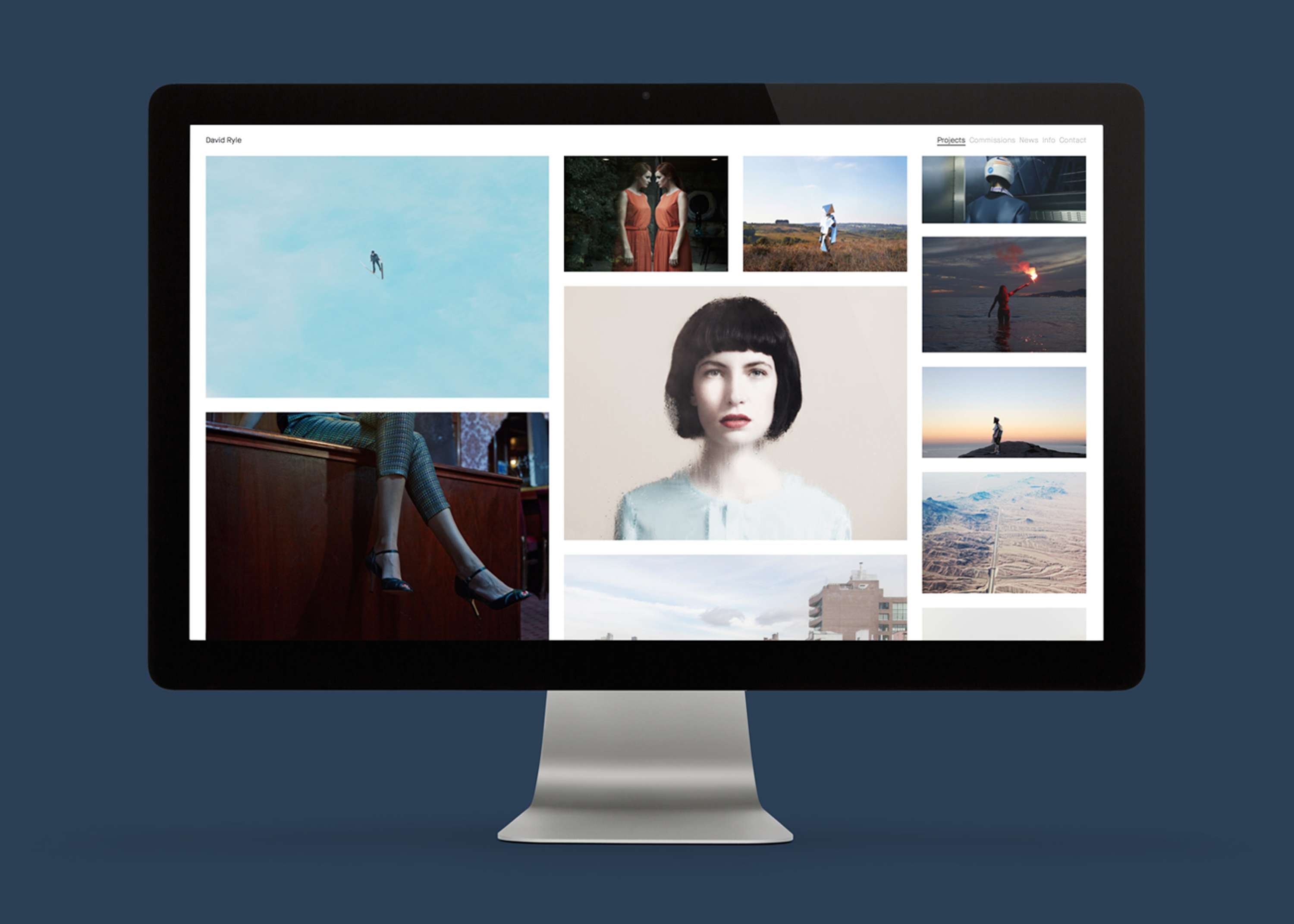David Ryle Visual Identity by Tom Pollard