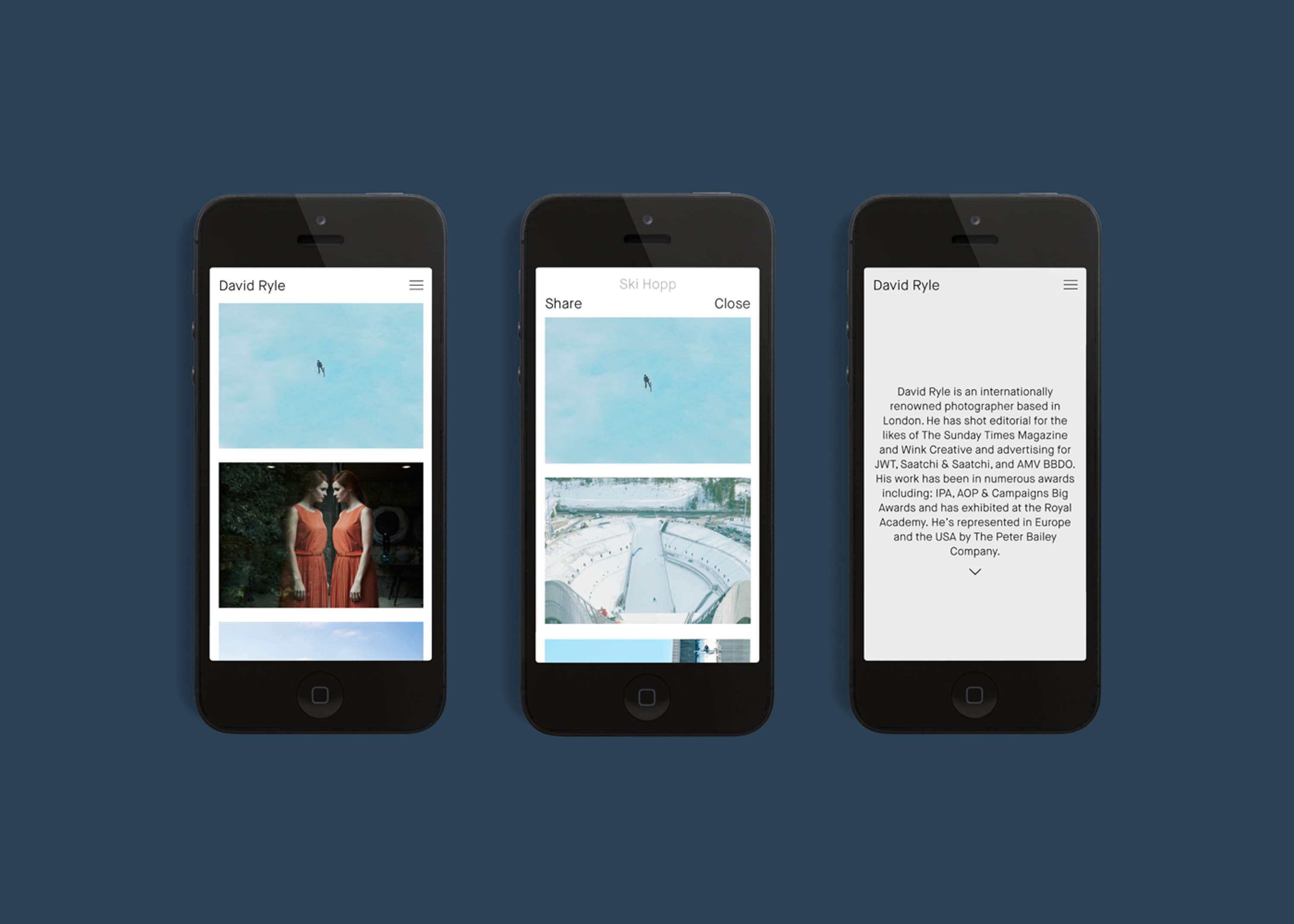 David Ryle Visual Identity by Tom Pollard