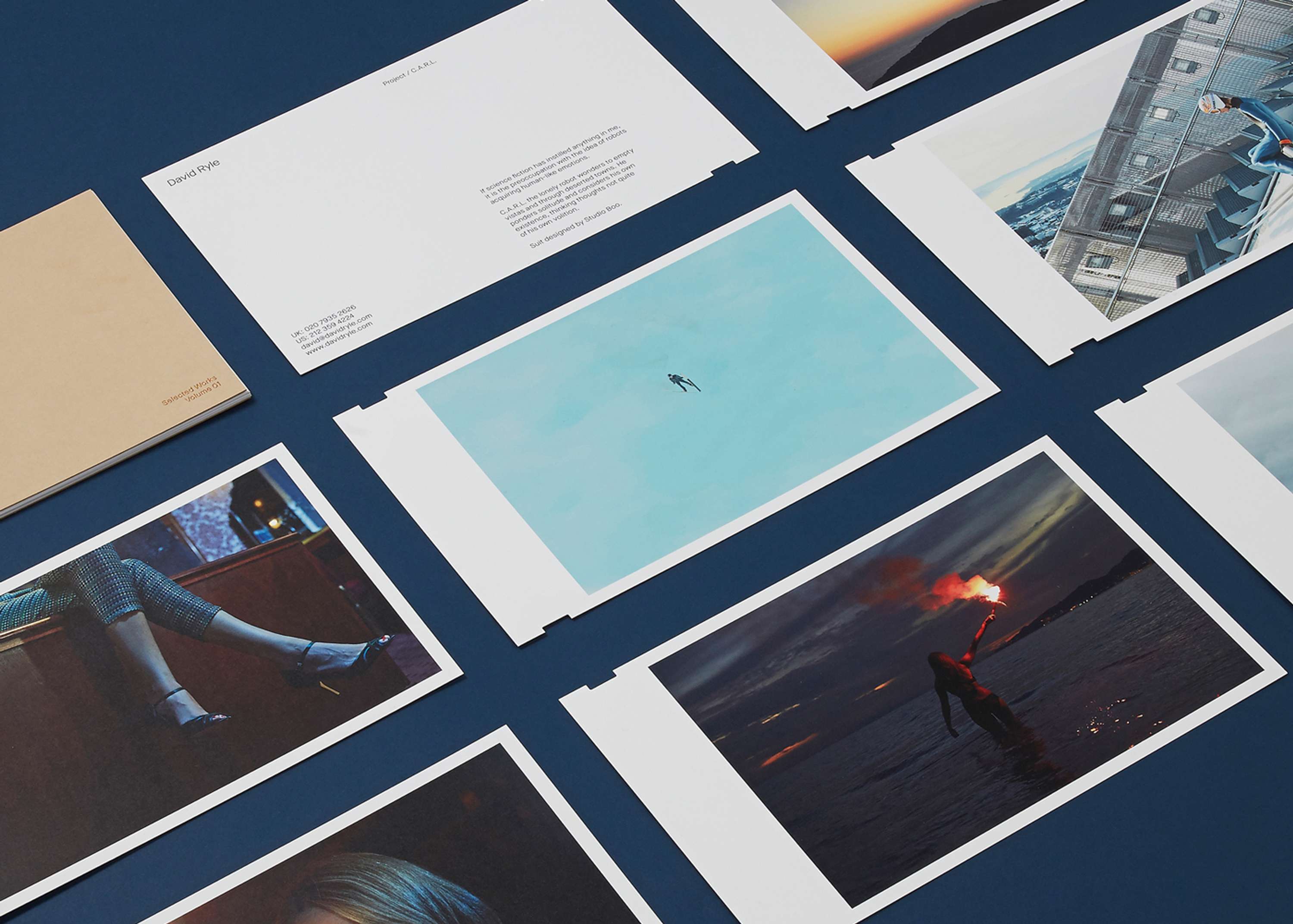 David Ryle Visual Identity by Tom Pollard