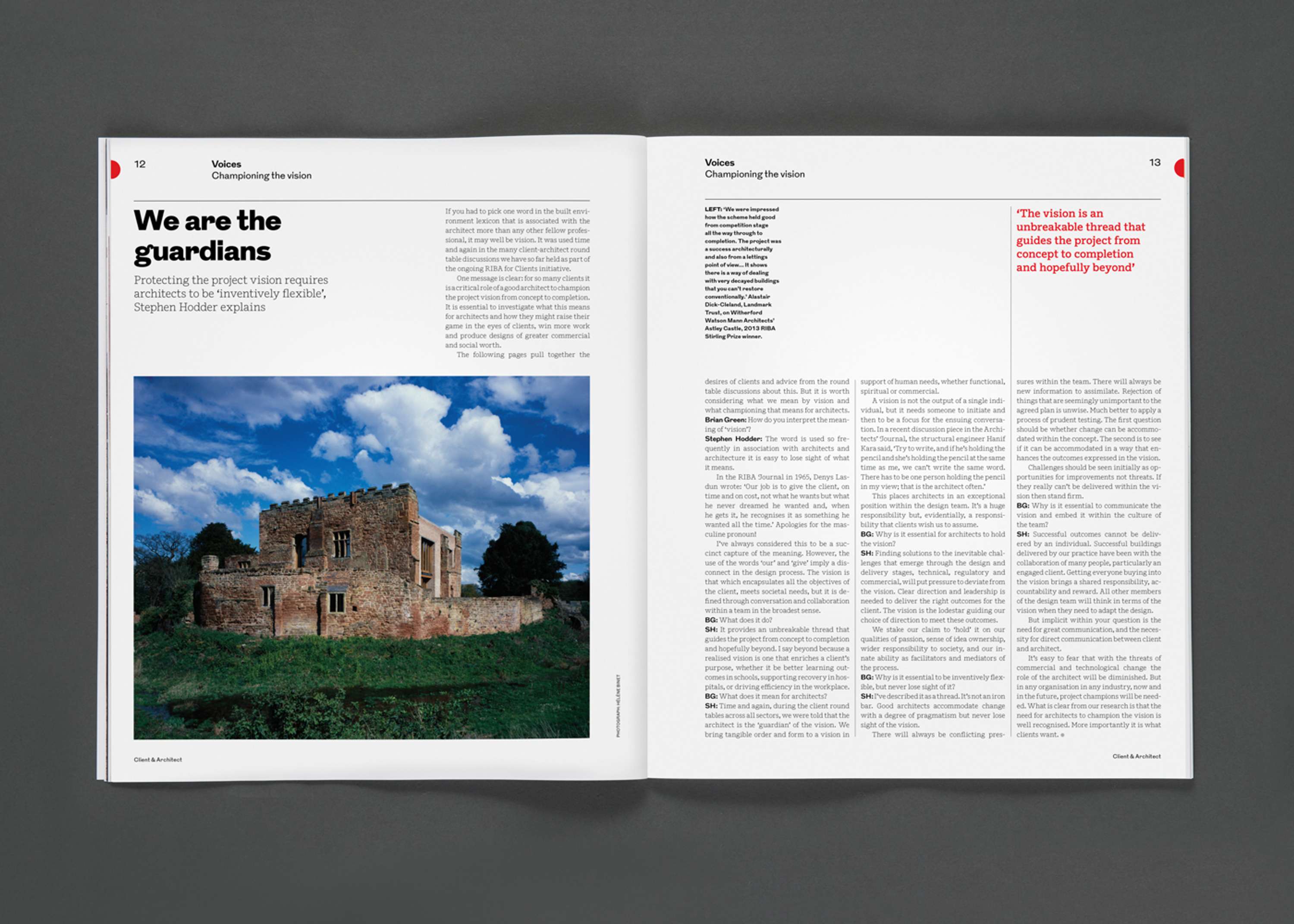 RIBA Journal by Tom Pollard