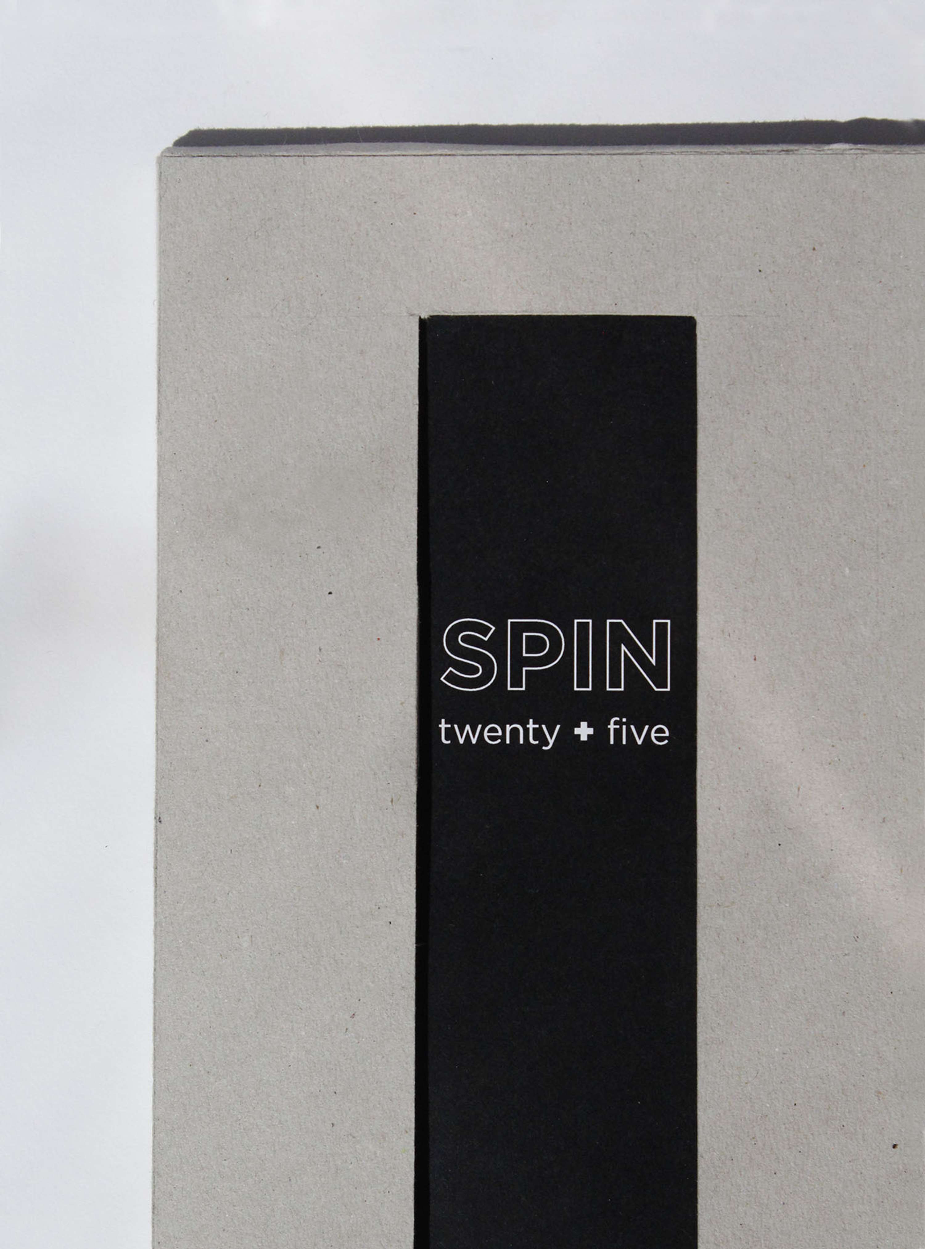 SPIN; twenty + five  |  Book Design by Laura-Melissa Castillo