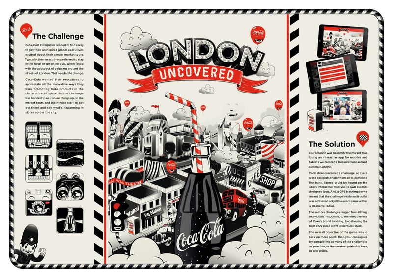 Coca-Cola: London Uncovered App by Debbie Fagan