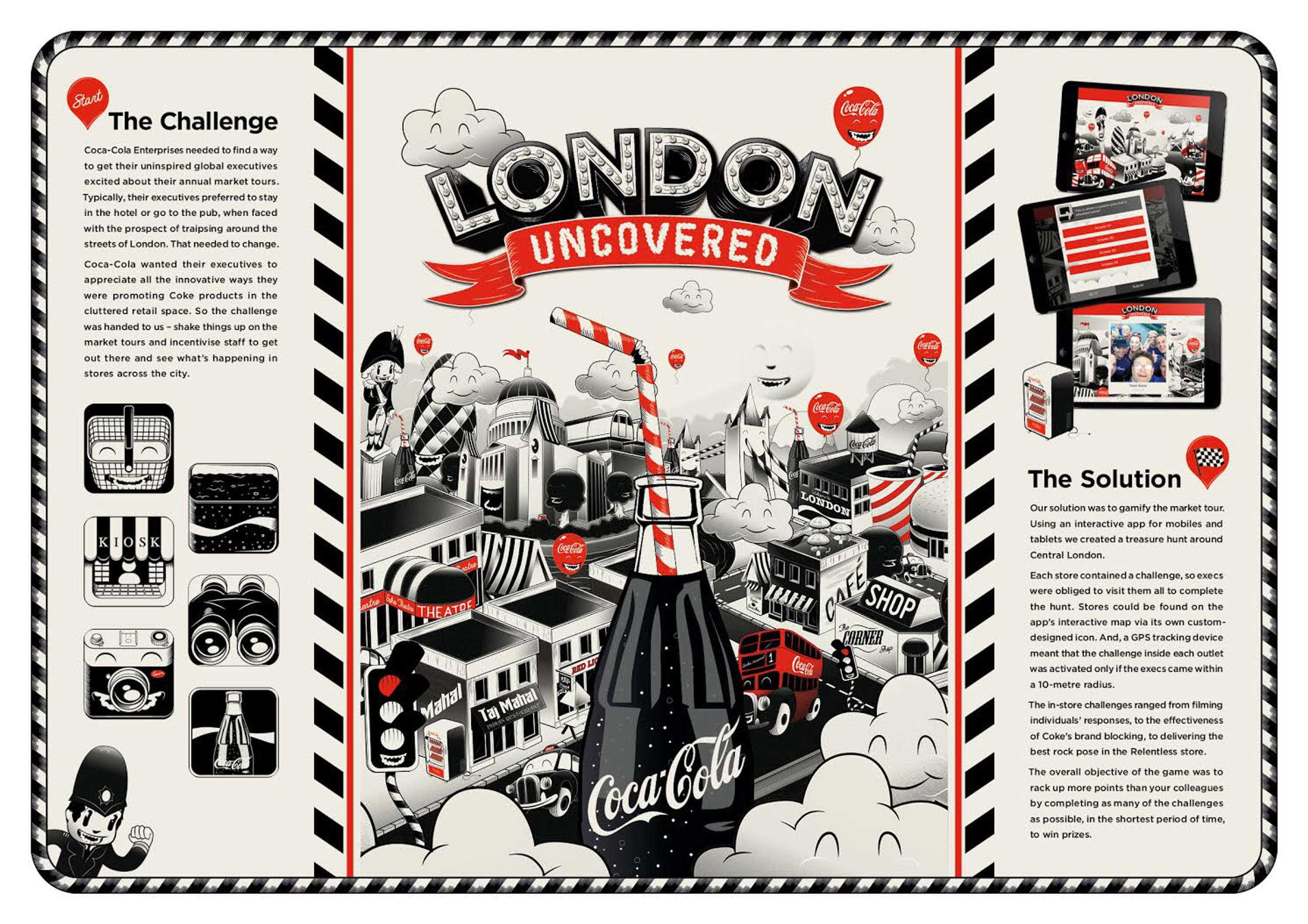 Coca-Cola: London Uncovered App by Debbie Fagan
