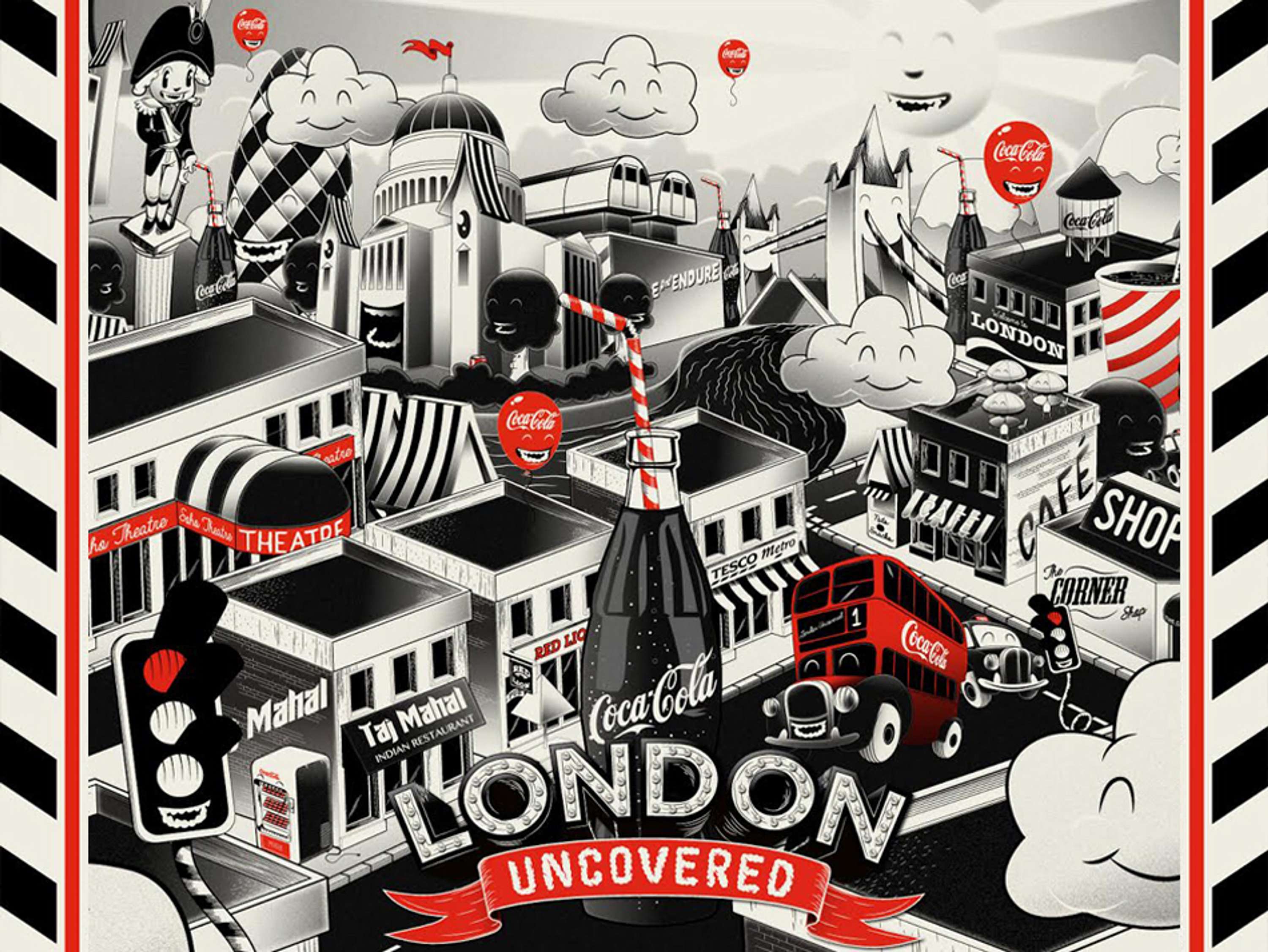 Coca-Cola: London Uncovered App by Debbie Fagan
