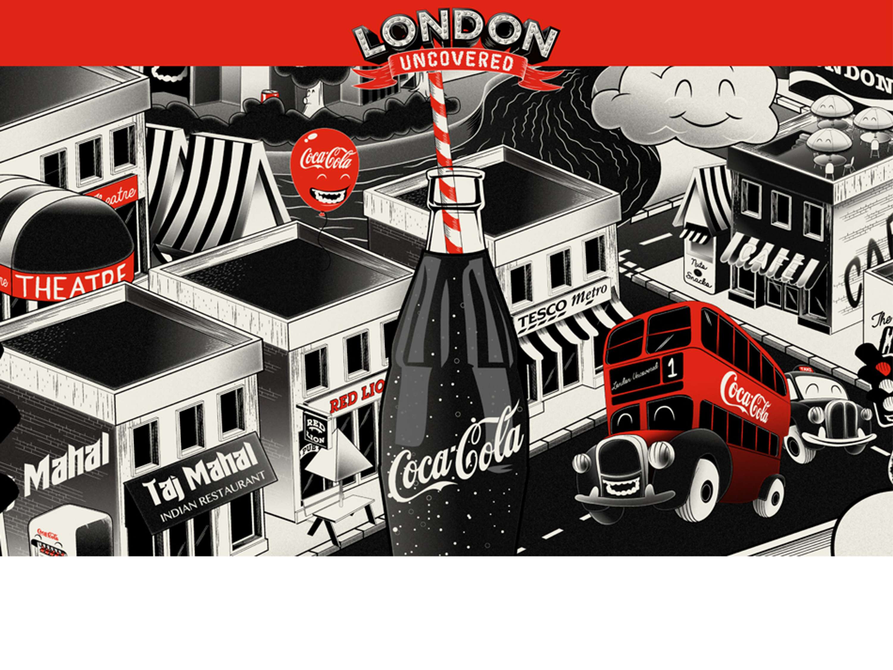 Coca-Cola: London Uncovered App by Debbie Fagan