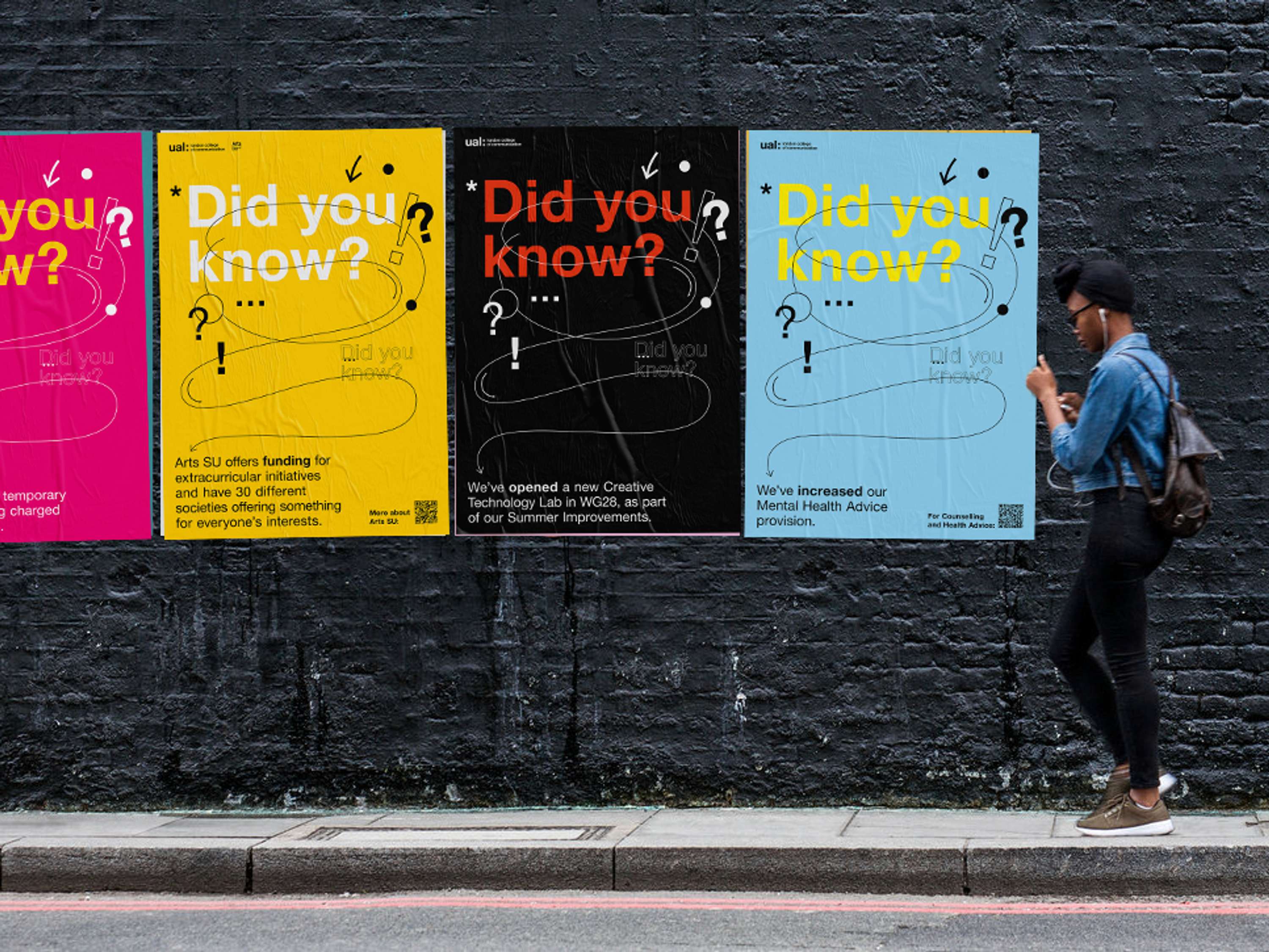 UAL Poster Campaign by Alice Szymankiewicz