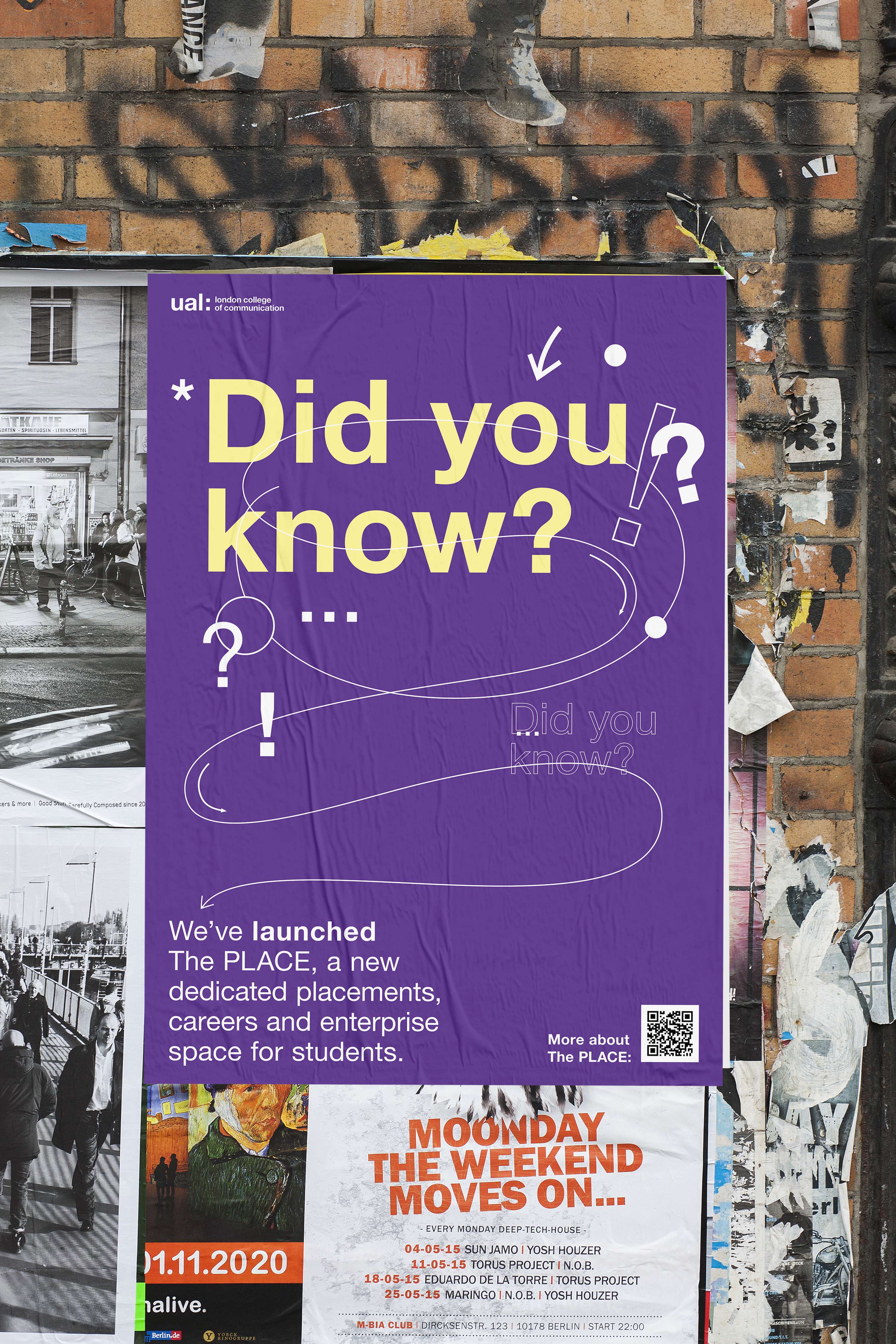 UAL Poster Campaign by Alice Szymankiewicz