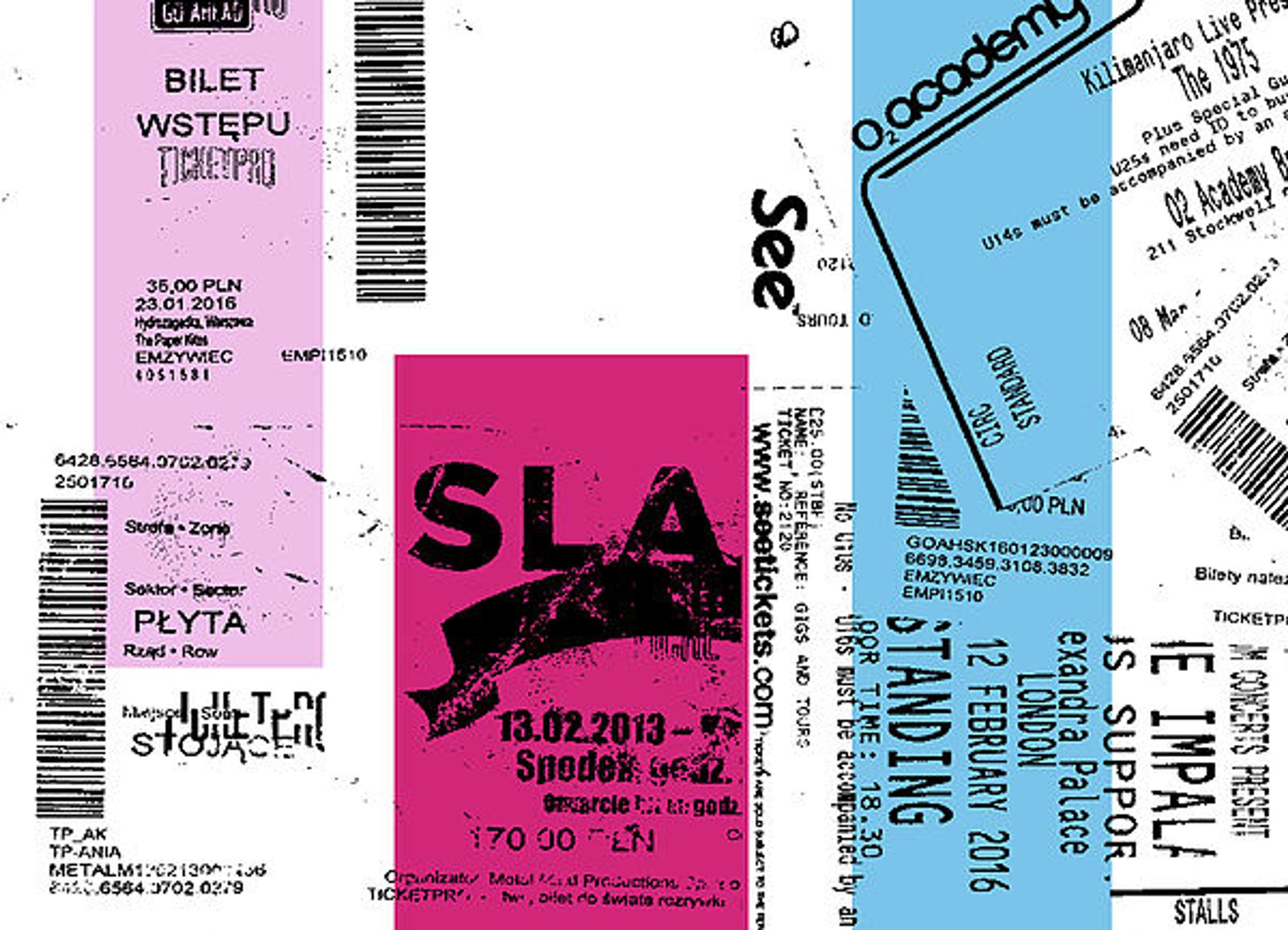 (Some) Things About One Thing - Tickets by Patrycja Myslinska