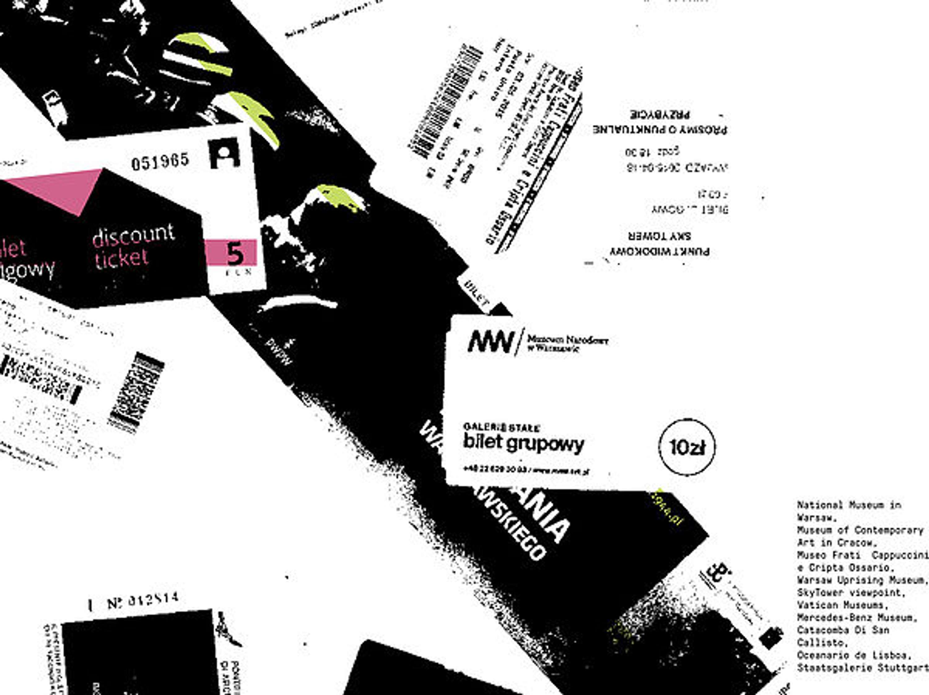 (Some) Things About One Thing - Tickets by Patrycja Myslinska