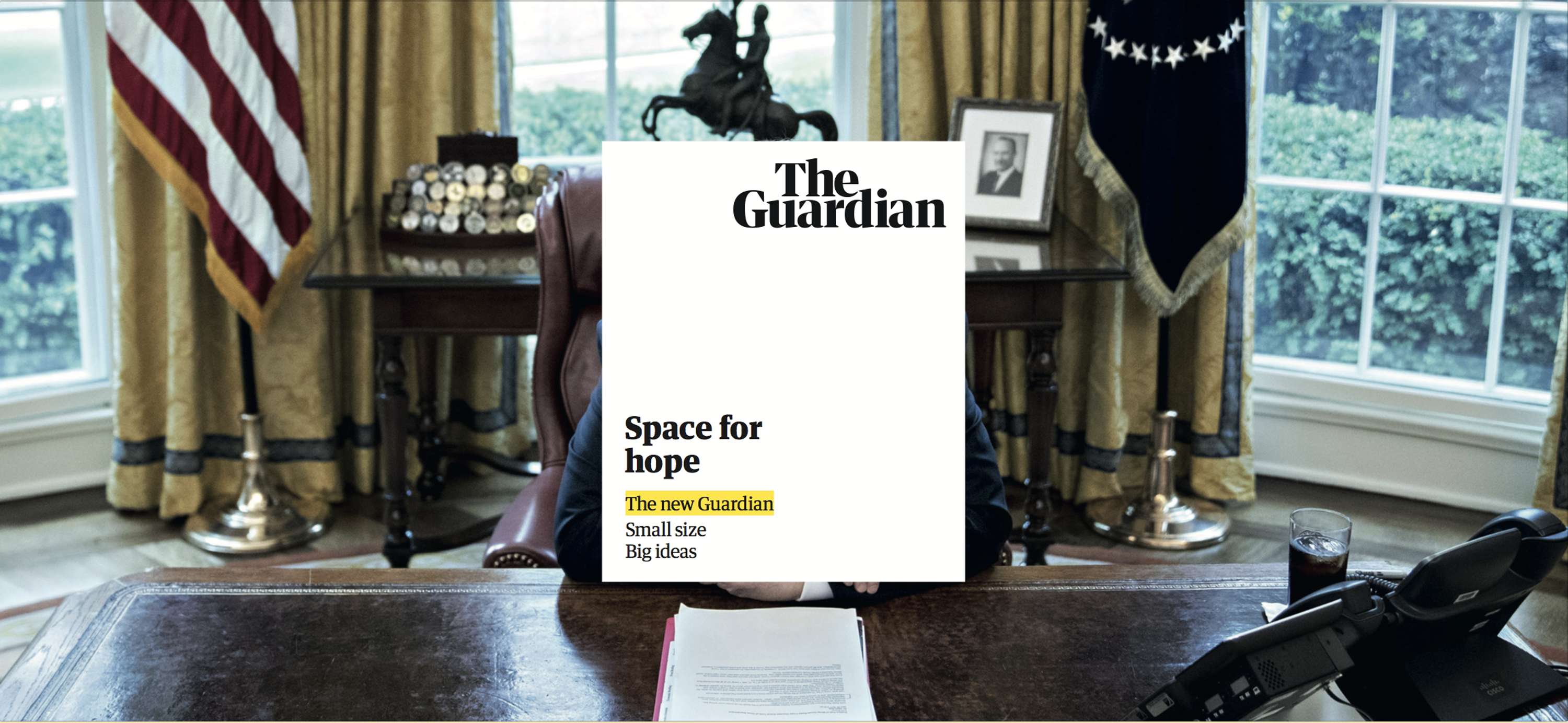 The Guardian - Space For by Paddy Paddison