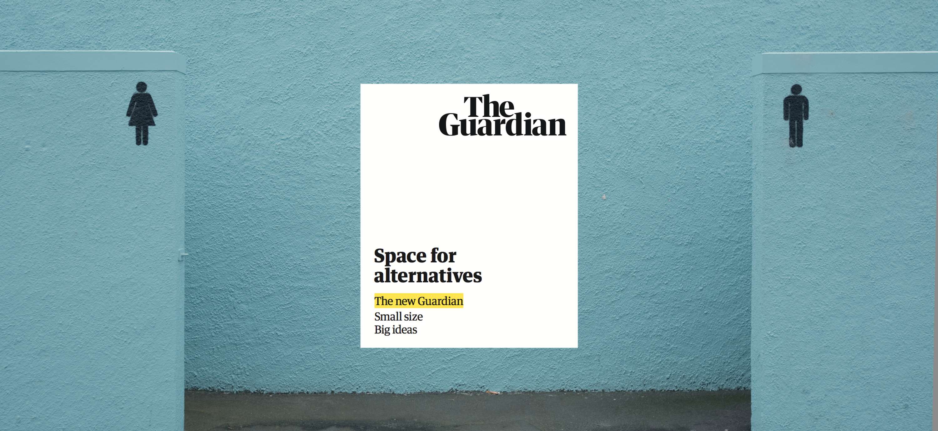 The Guardian - Space For by Paddy Paddison
