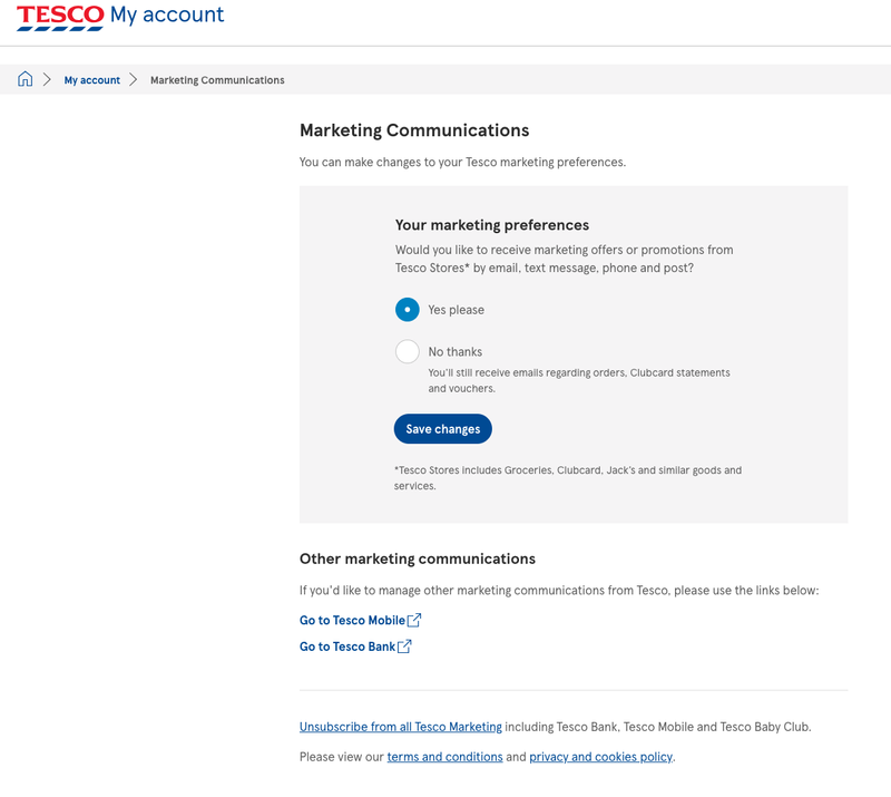 Tesco Marketing Transformation by Michelle De Mott