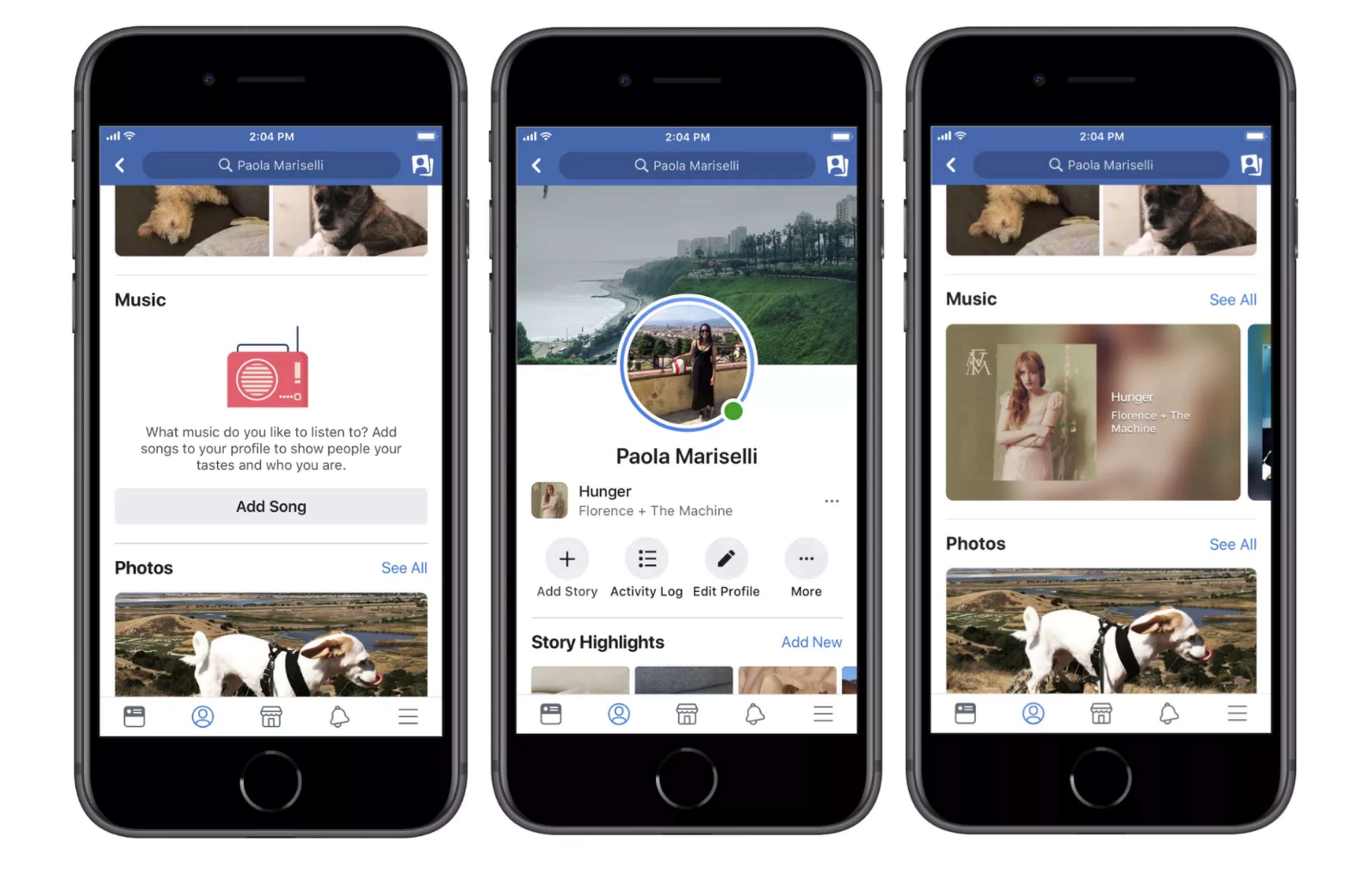 Facebook adds music features to profiles and Stories, expands Lip Sync Live to Pages by Maya Patterson
