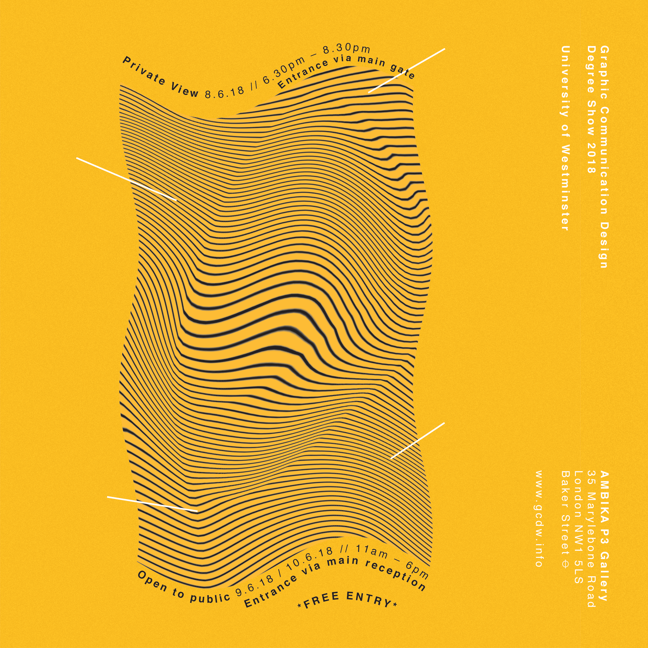 Graphic Communication Design Degree Show by Patrycja Myslinska