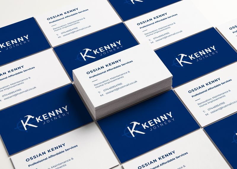 Kenny Joinery Branding by Josh Wright