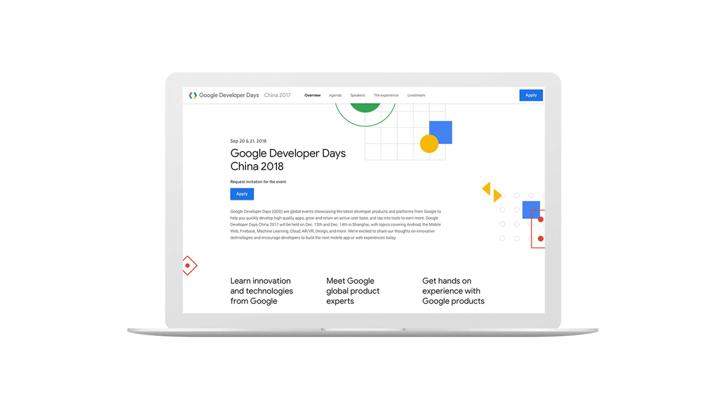 Google Developers Day 2018 by Sookie Lee