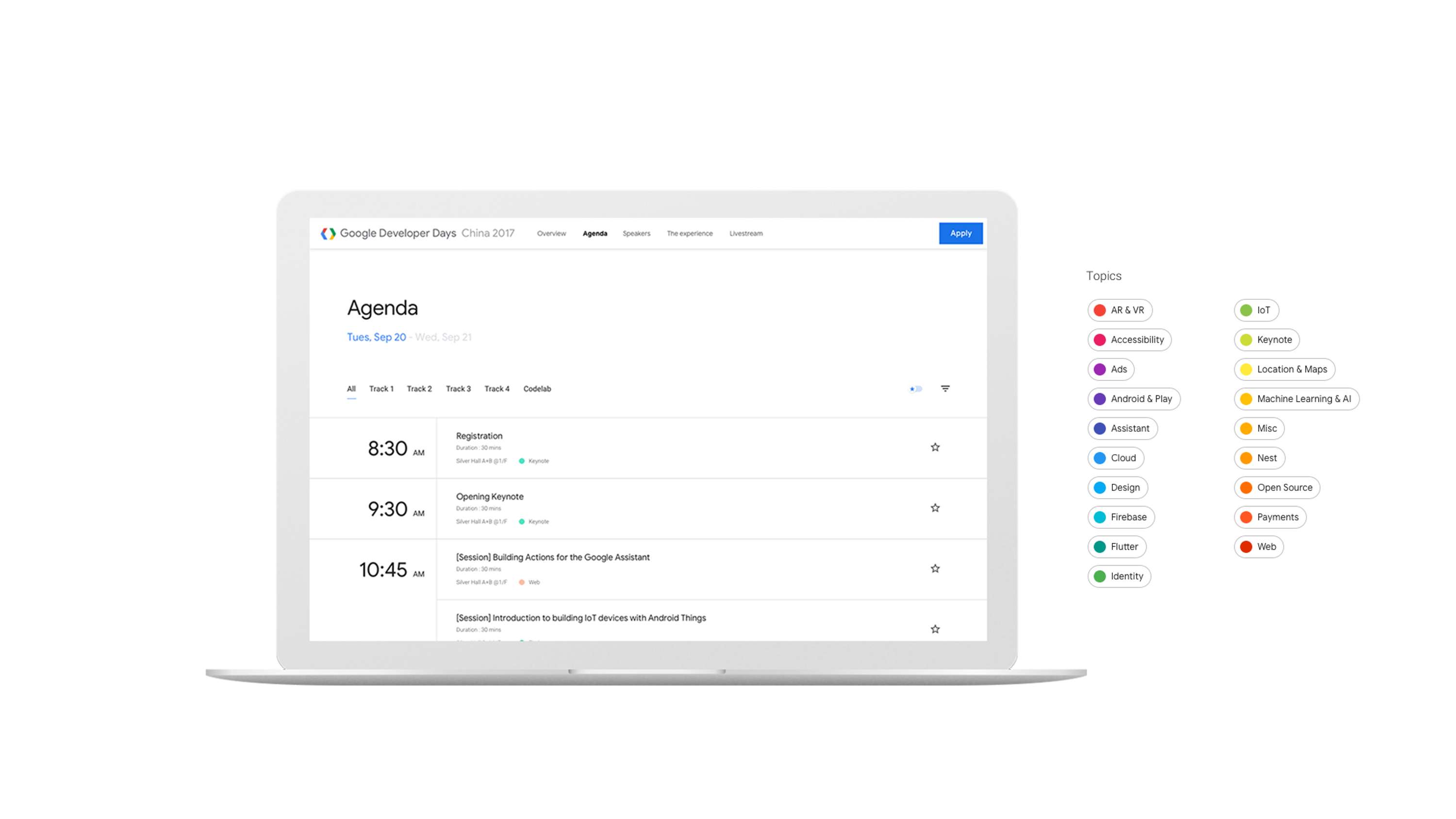 Google Developers Day 2018 by Sookie Lee