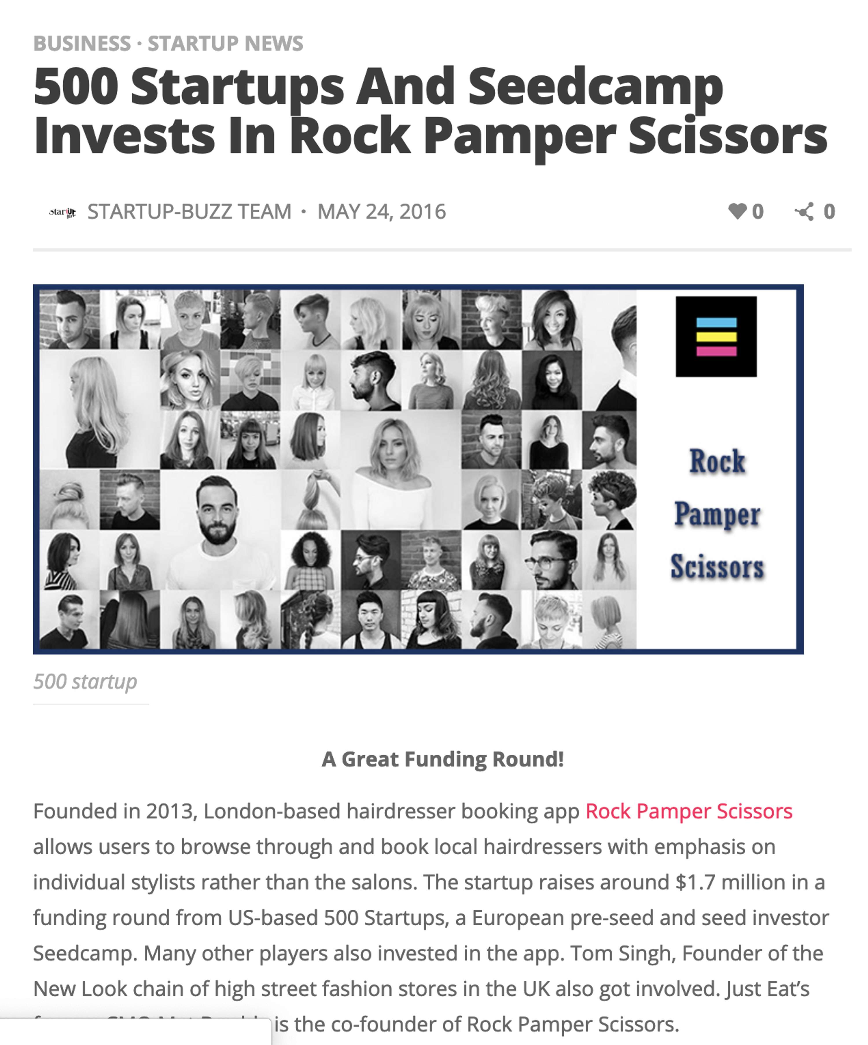 ROCK PAMPER SCISSORS by THOM SHAW