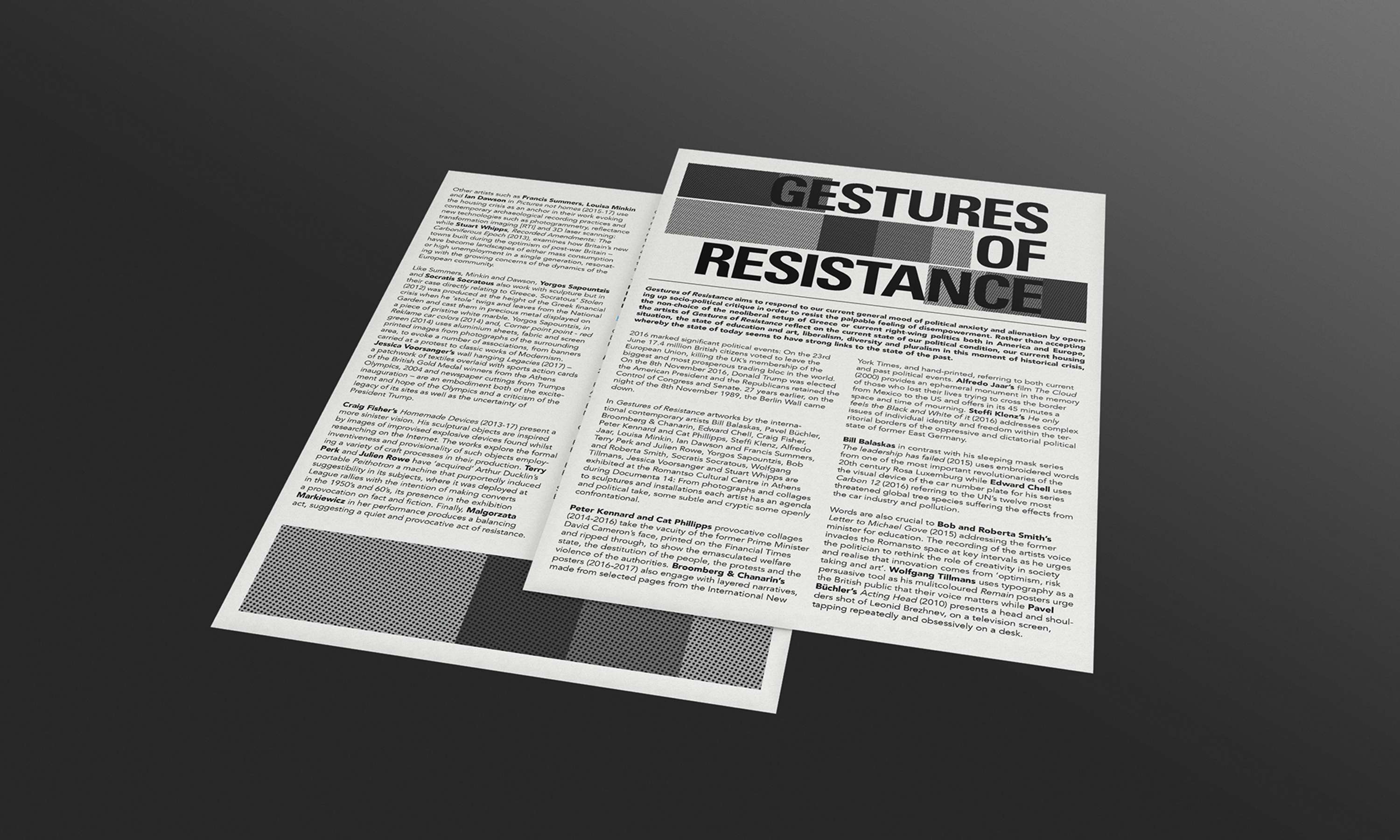 Gestures of Resistance by Ben Prior