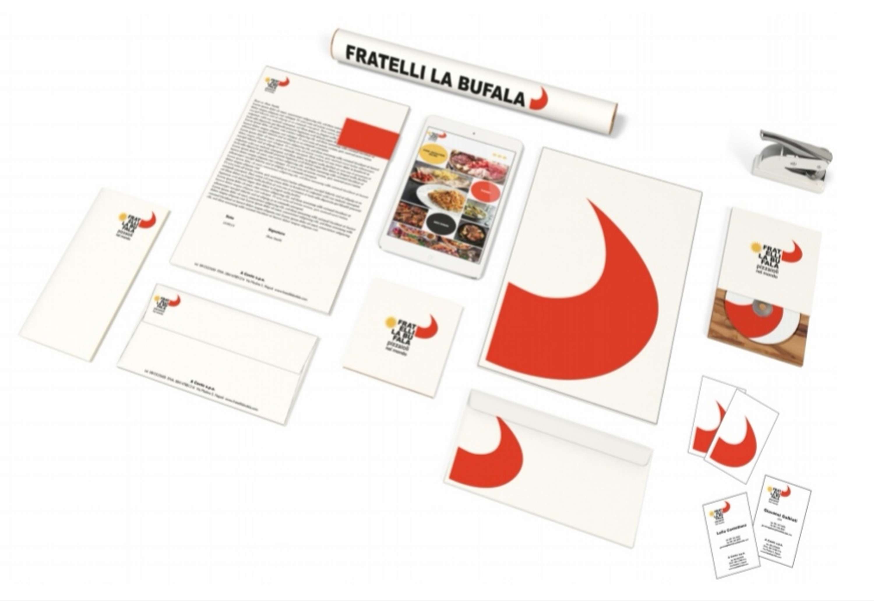 Fratelli la bufala brand identity by CATERINA MAROTTA