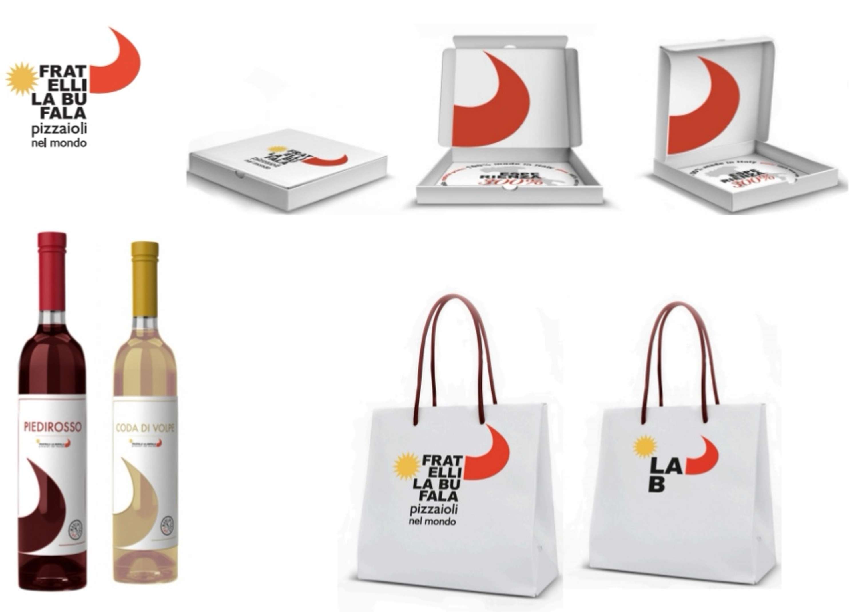 Fratelli la bufala brand identity by CATERINA MAROTTA